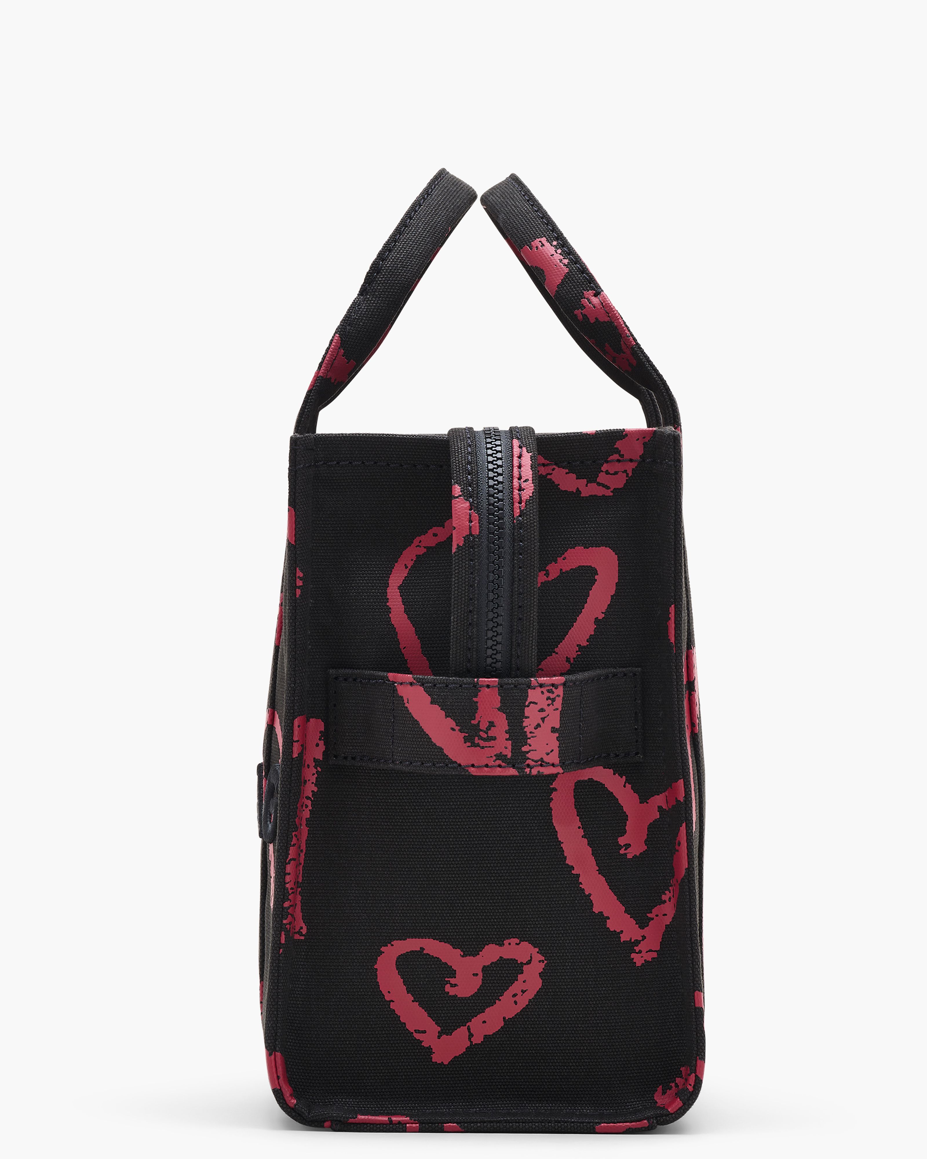 Marc Jacobs - Túi tote Lipstick Heart Canvas Medium