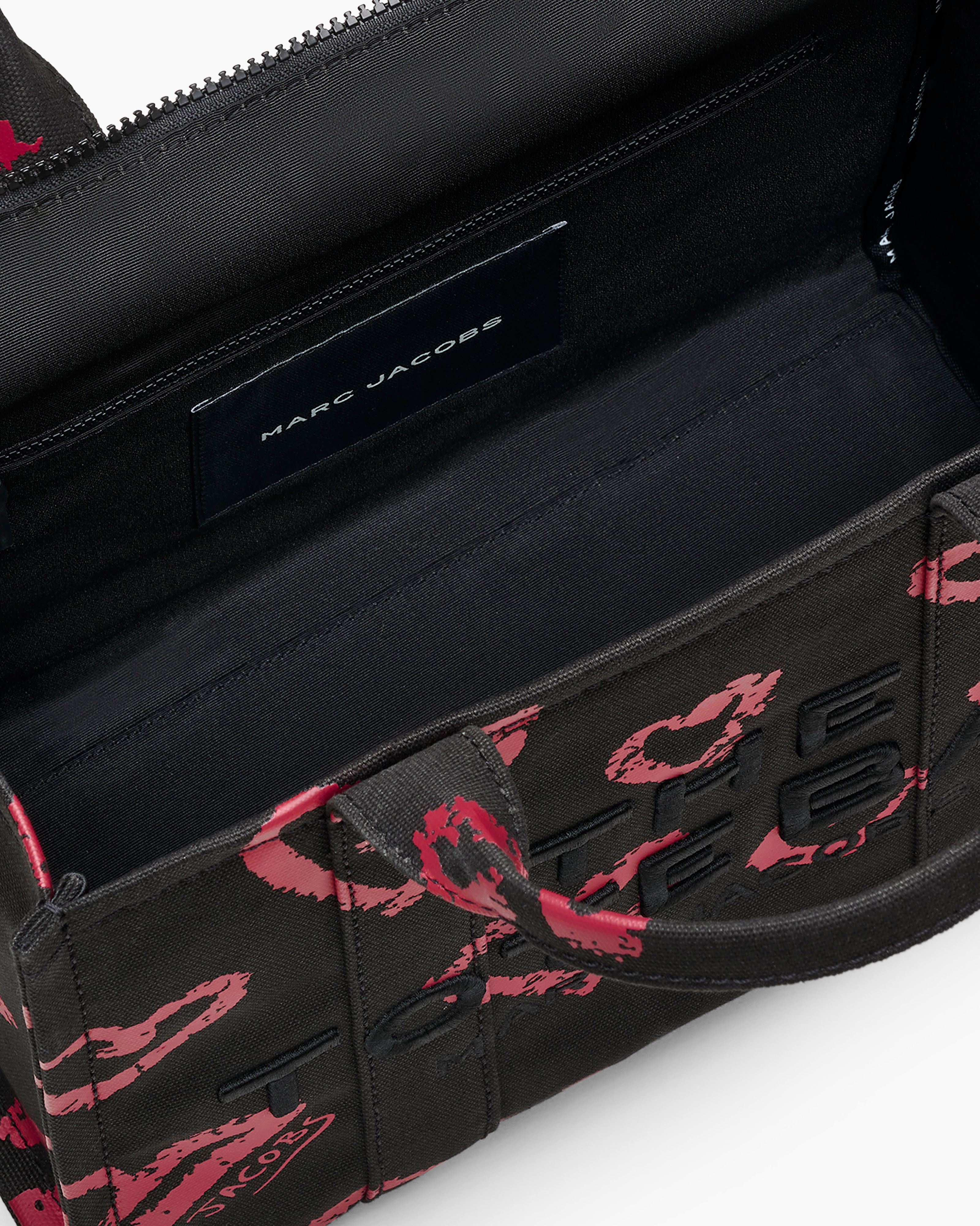 Marc Jacobs - Túi tote Lipstick Heart Canvas Medium