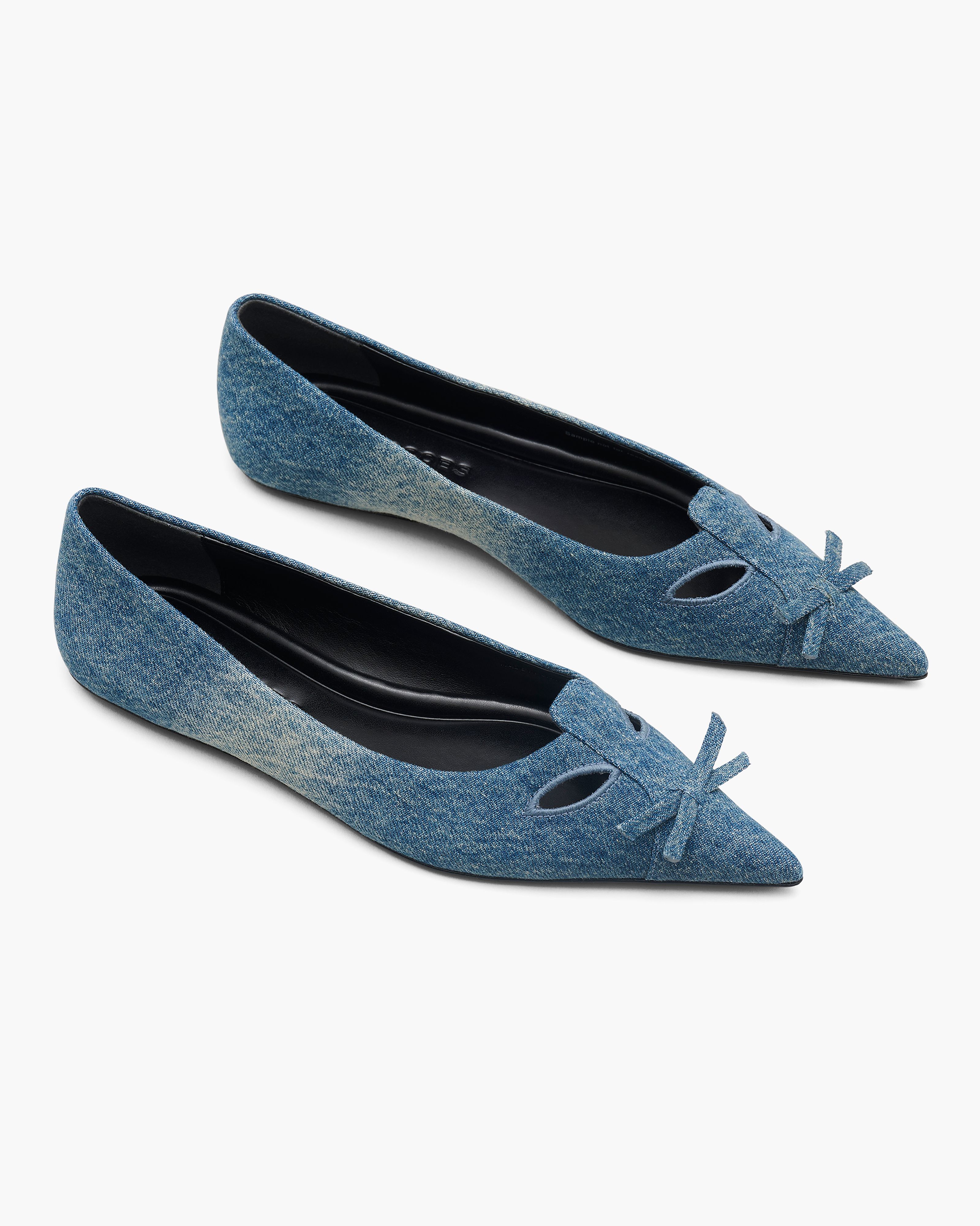 Giày ballet denim Kat