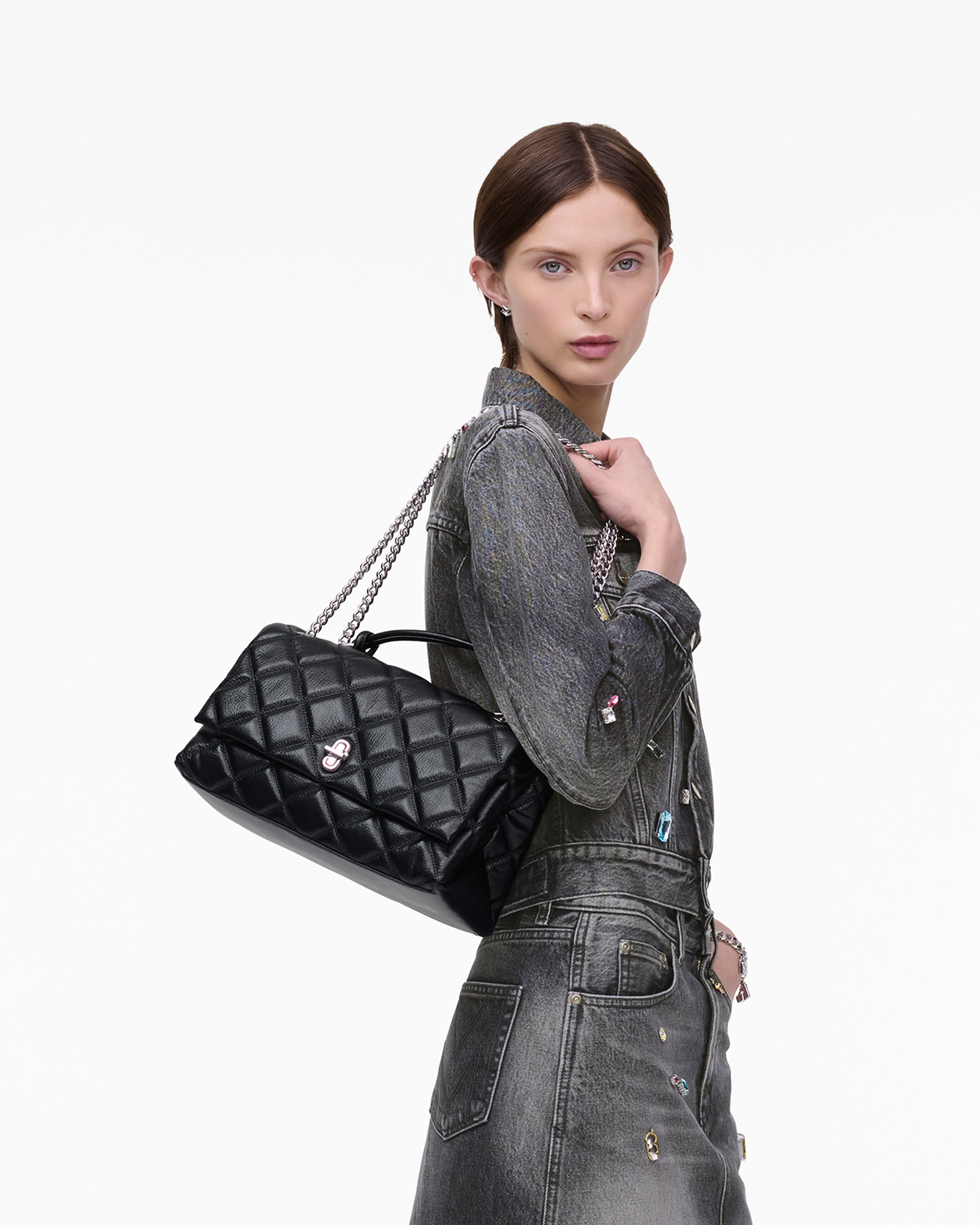Marc Jacobs - Túi đeo vai Quilted Dual Convertible