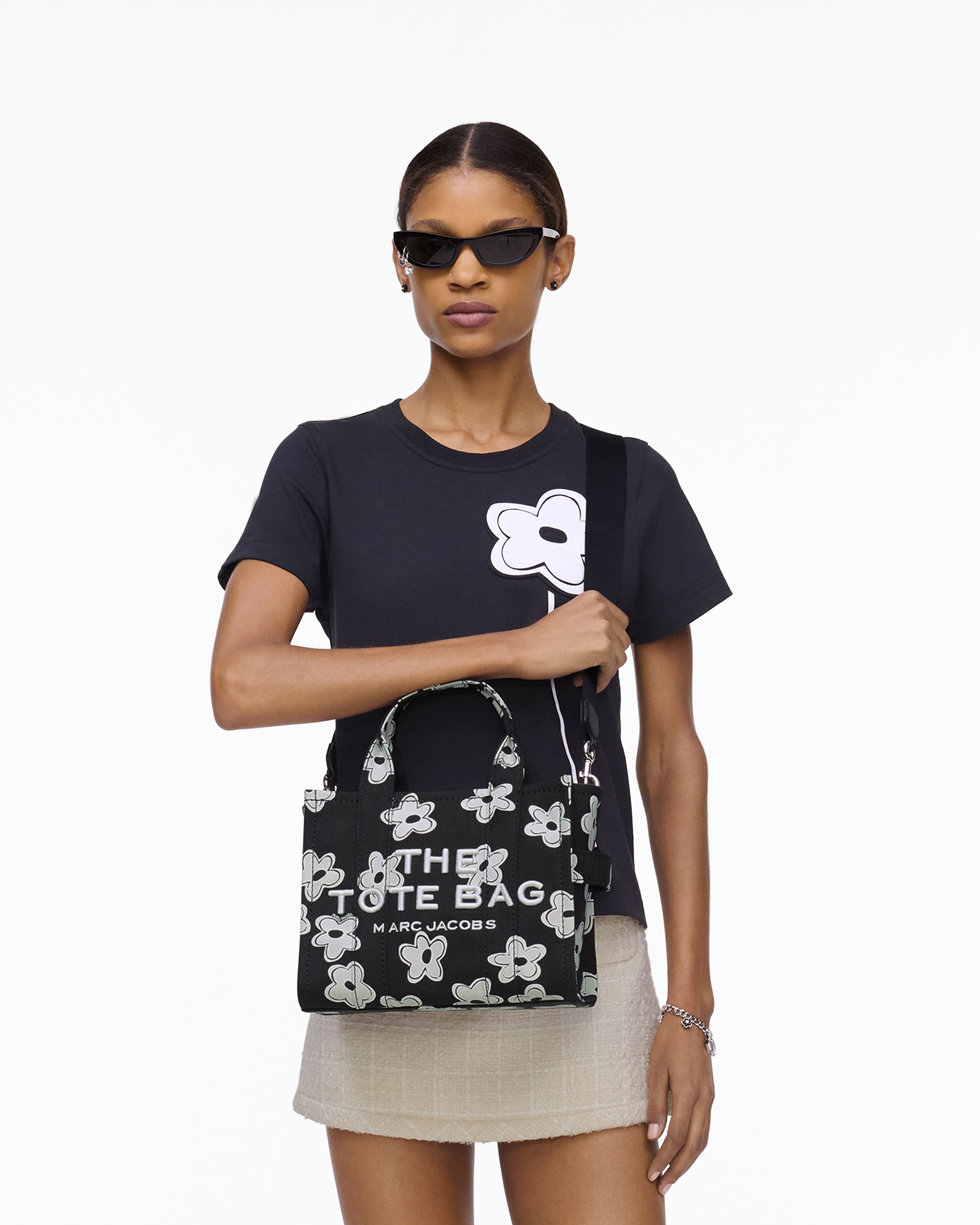 Marc Jacobs - Túi tote Daisy canvas small