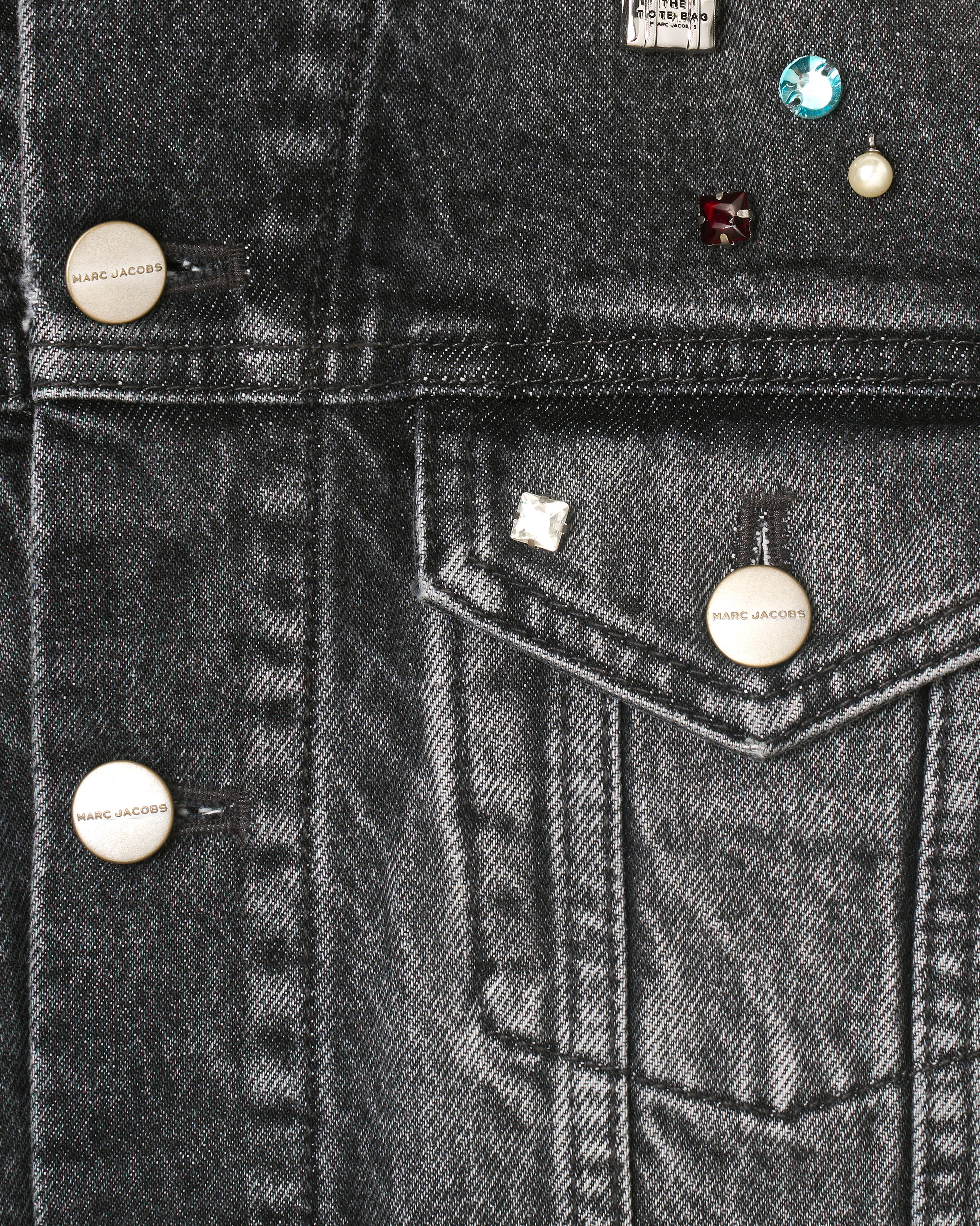 Marc Jacobs - Áo trucker đính đá