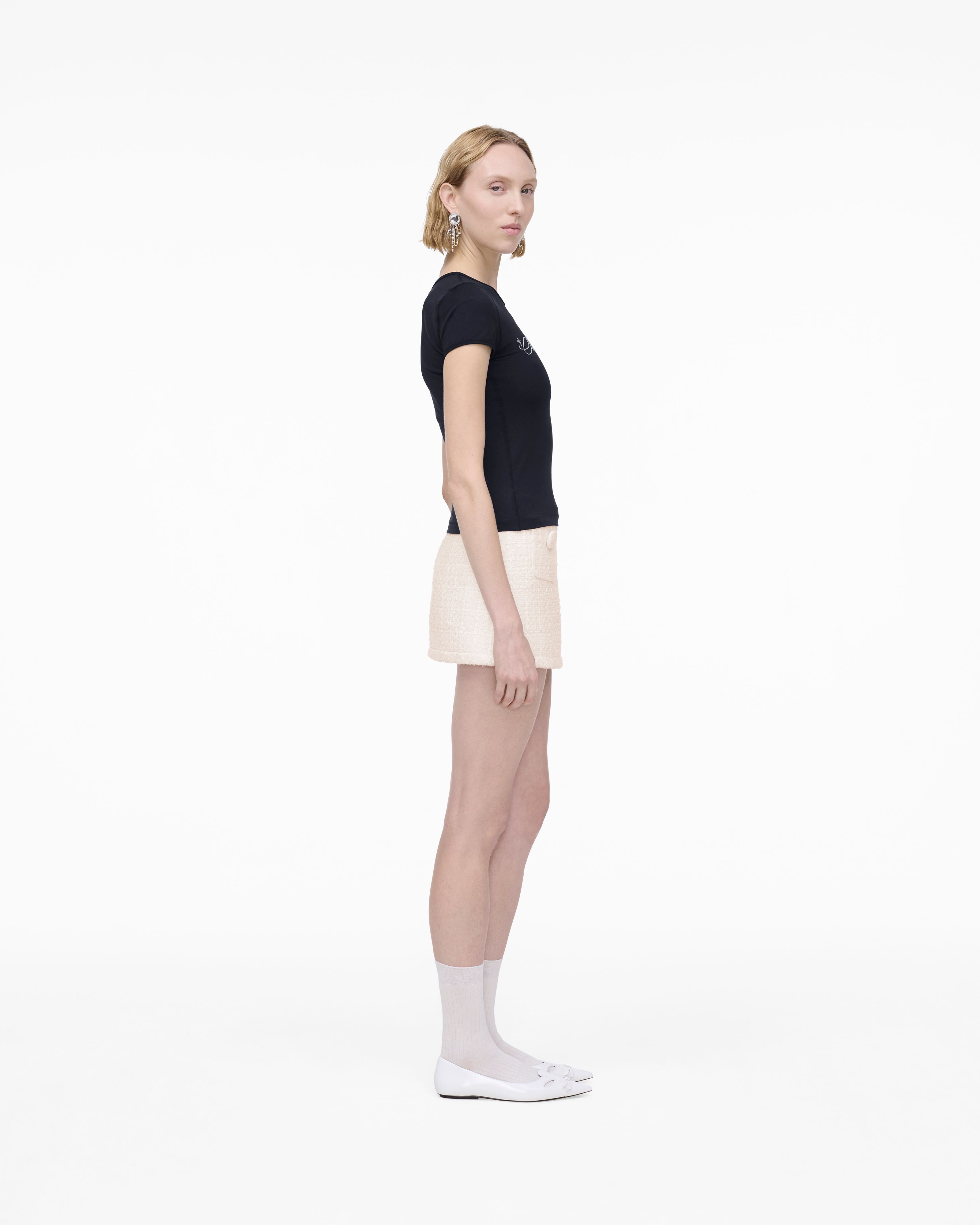 Marc Jacobs - Áo thun dáng nhỏ Charm Logo