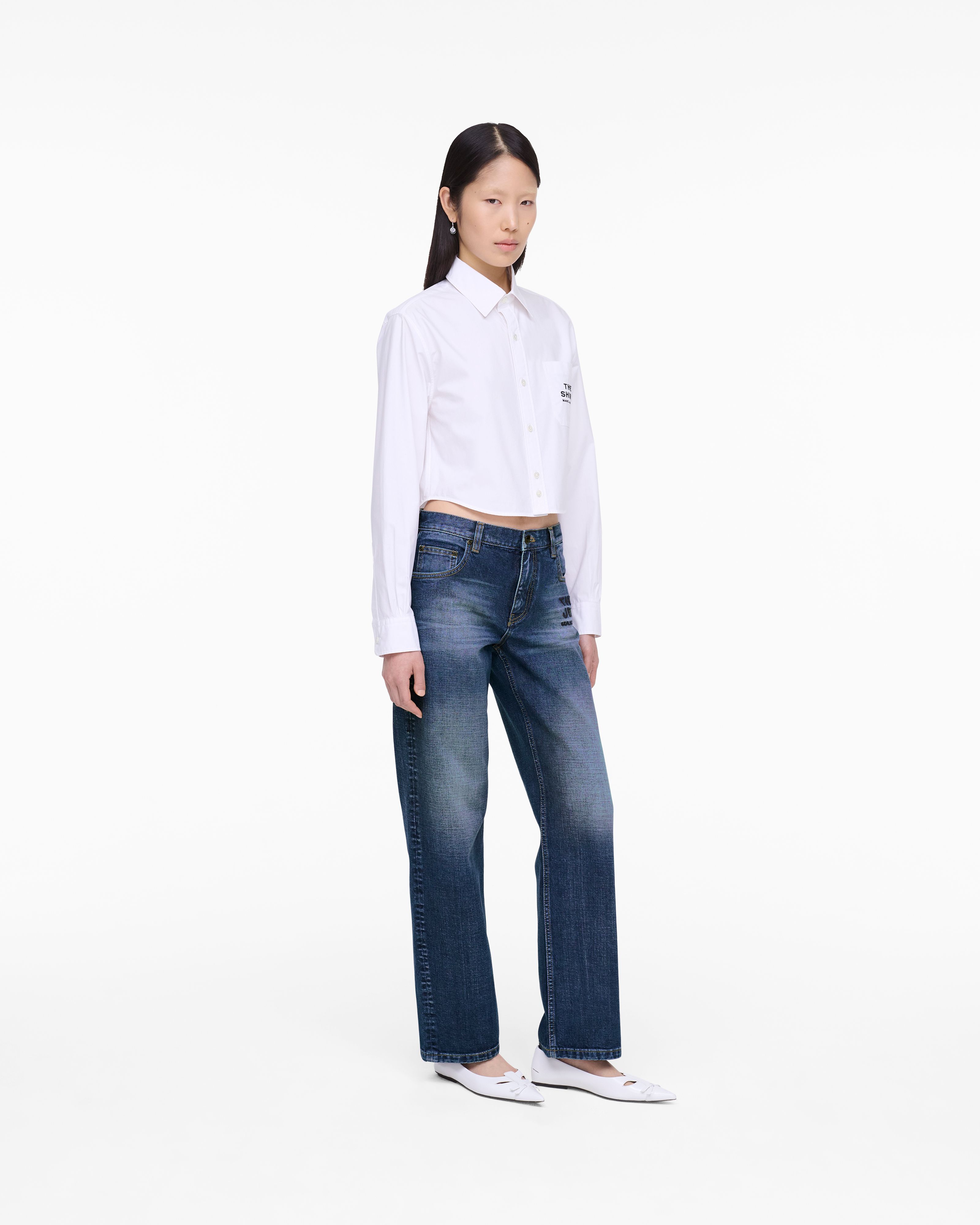Marc Jacobs - Áo sơ mi Femme dáng crop