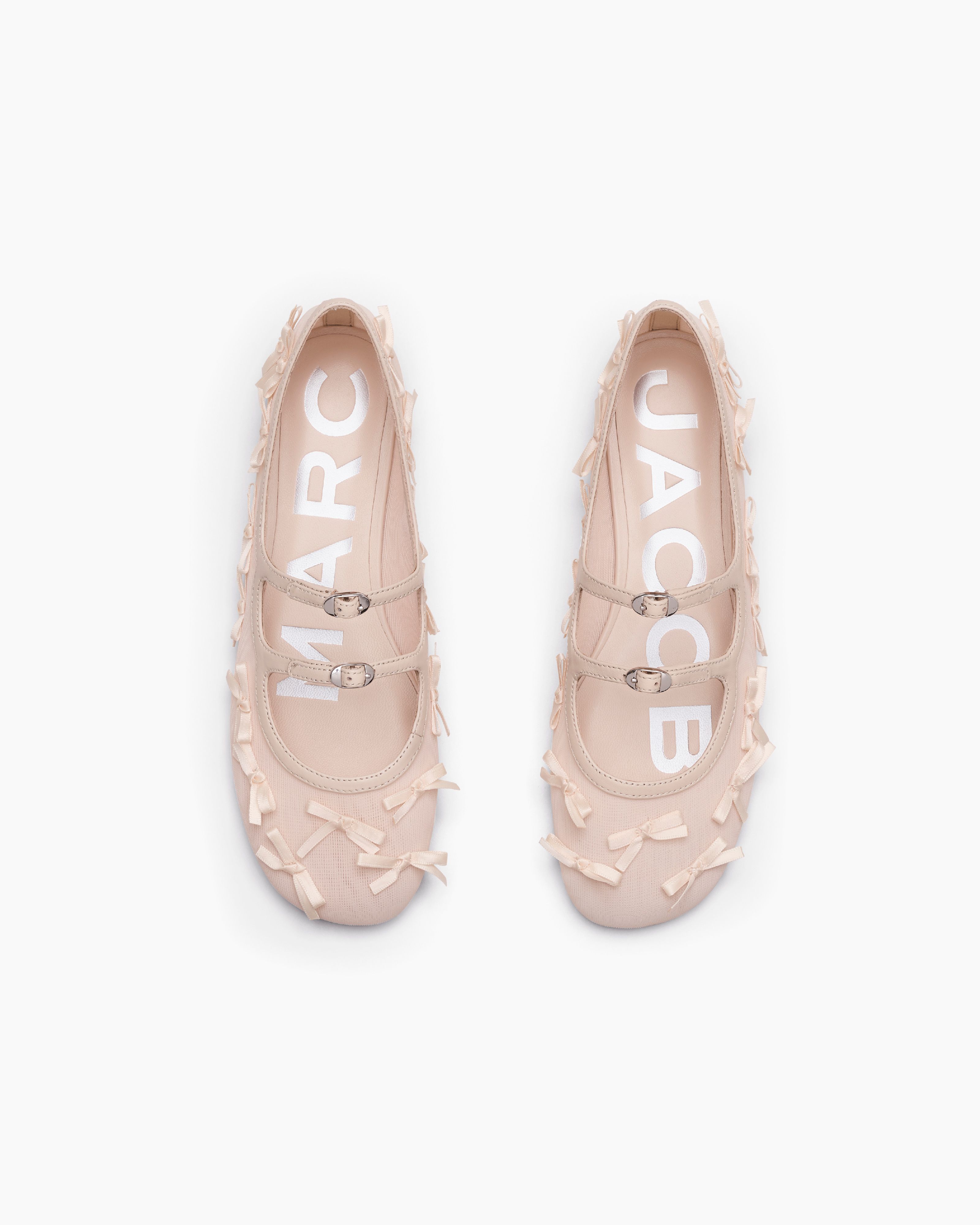 Marc Jacobs - Giày ballerina The Bow Mesh Kiki