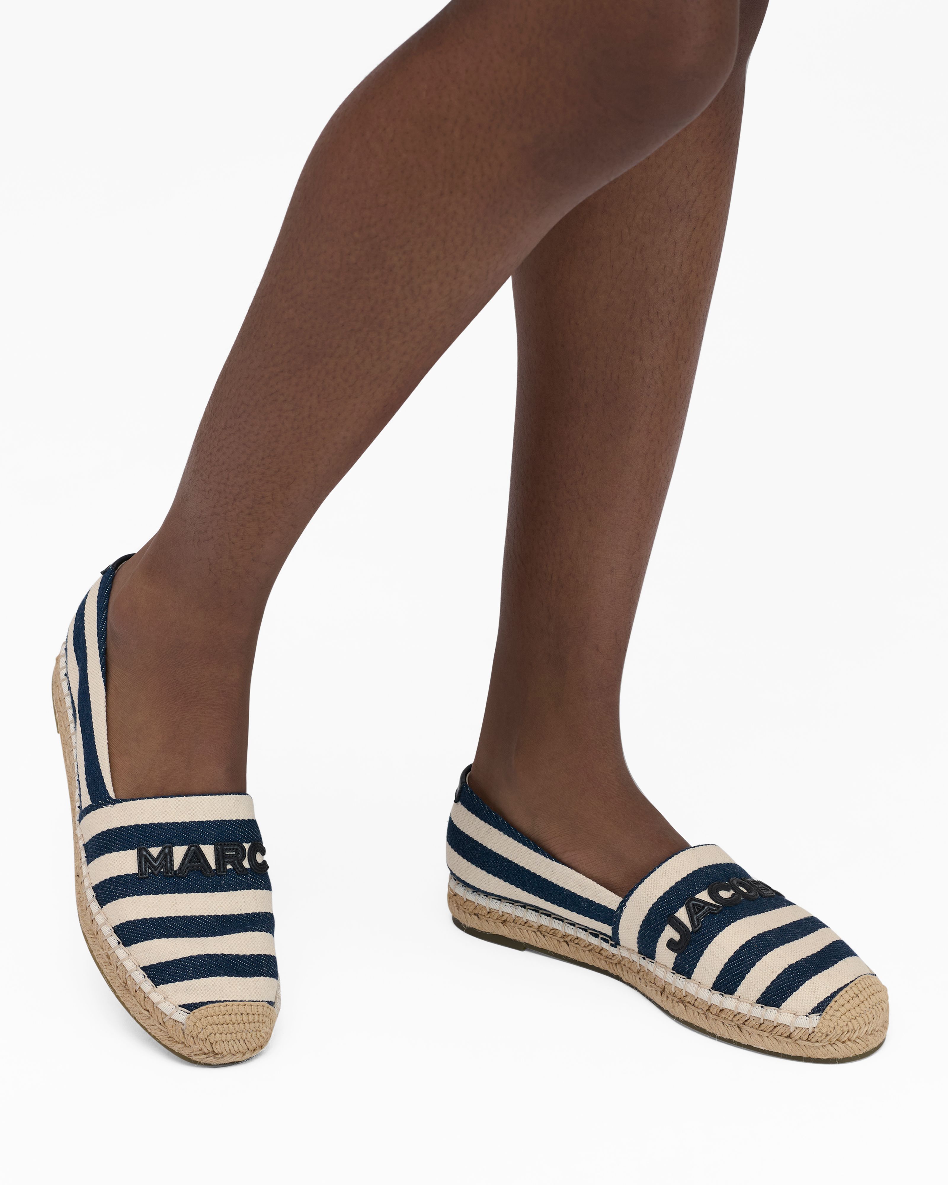 Marc Jacobs - Giày đế cói The Stripe Canvas