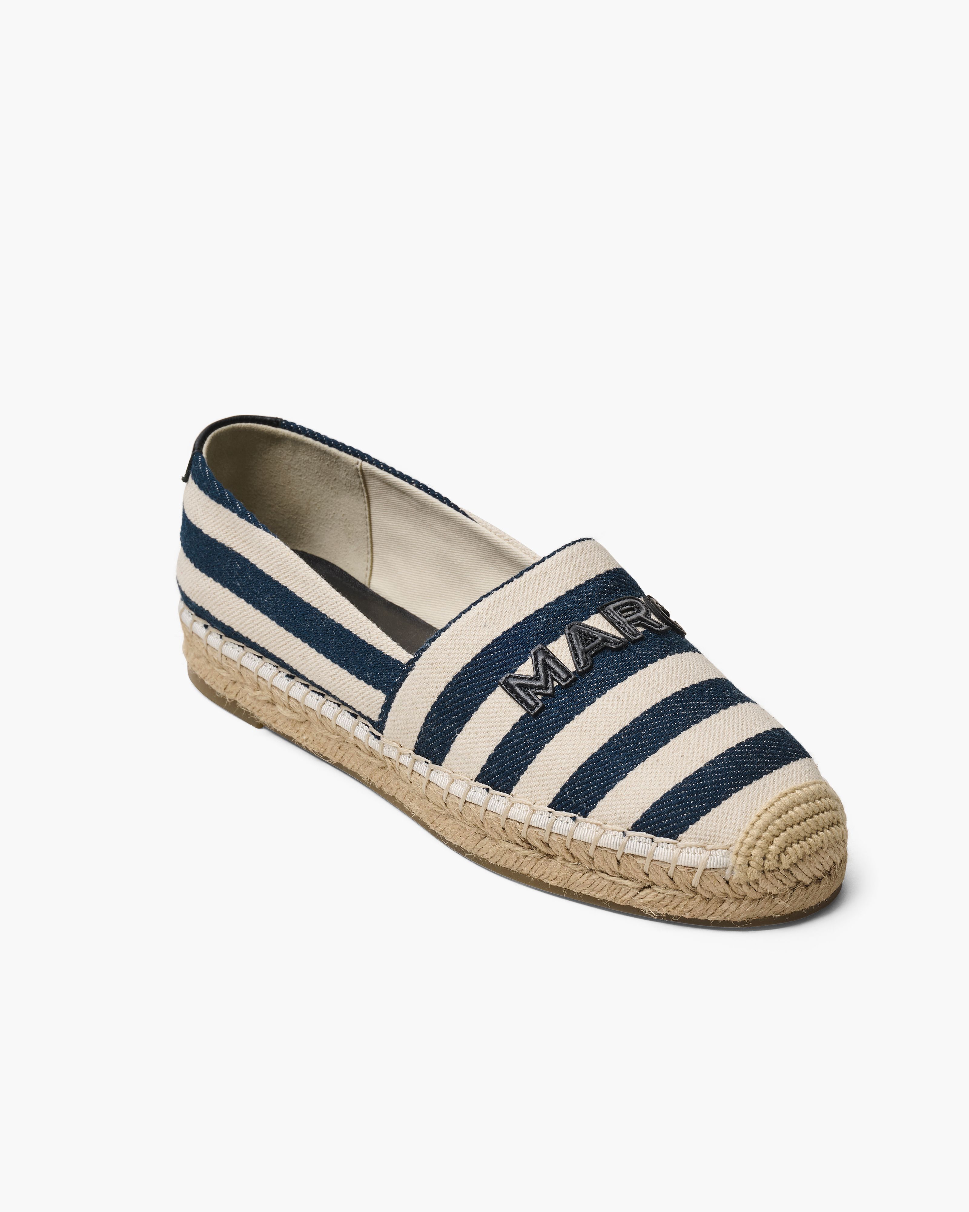 Marc Jacobs - Giày đế cói The Stripe Canvas