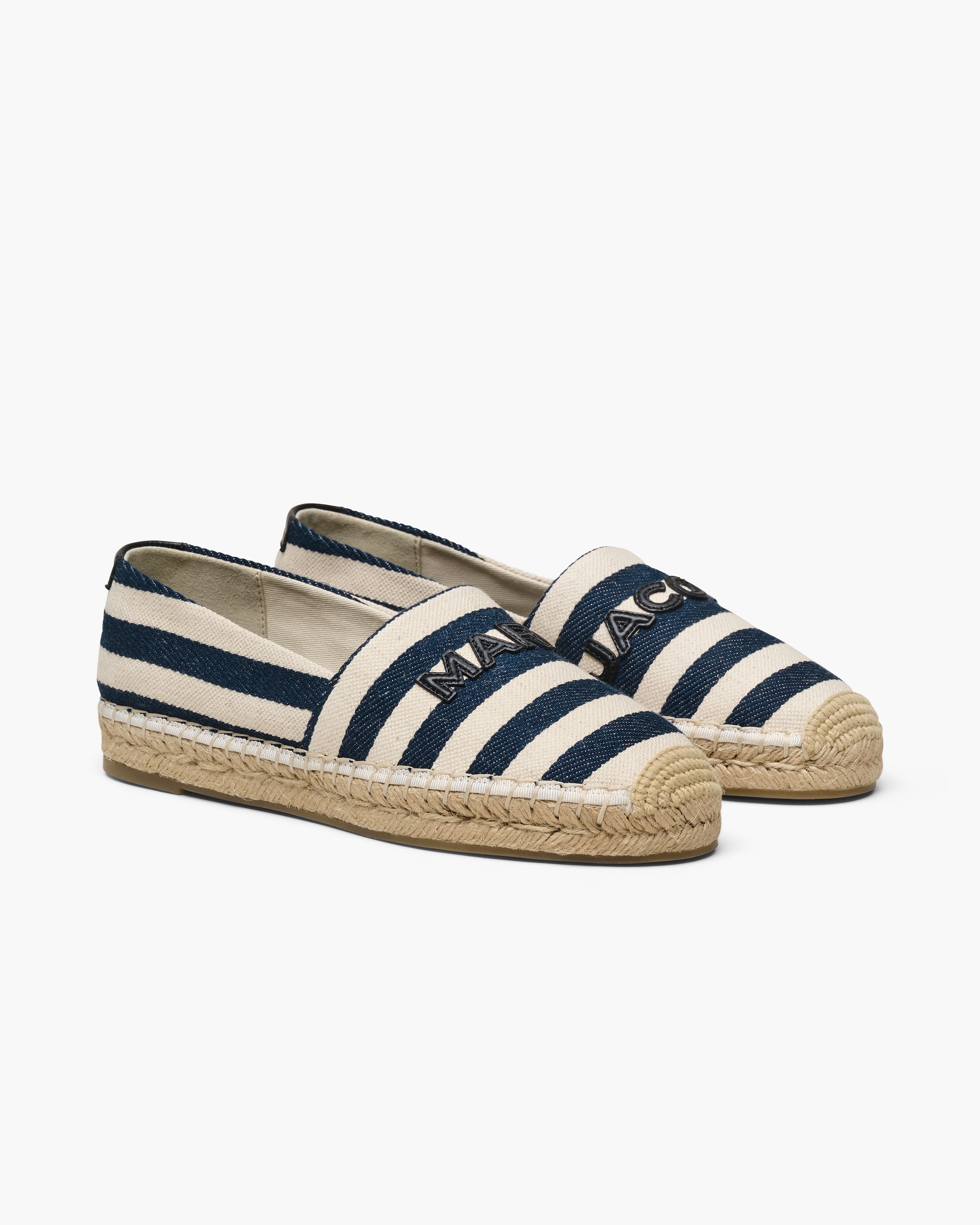 Marc Jacobs - Giày đế cói The Stripe Canvas