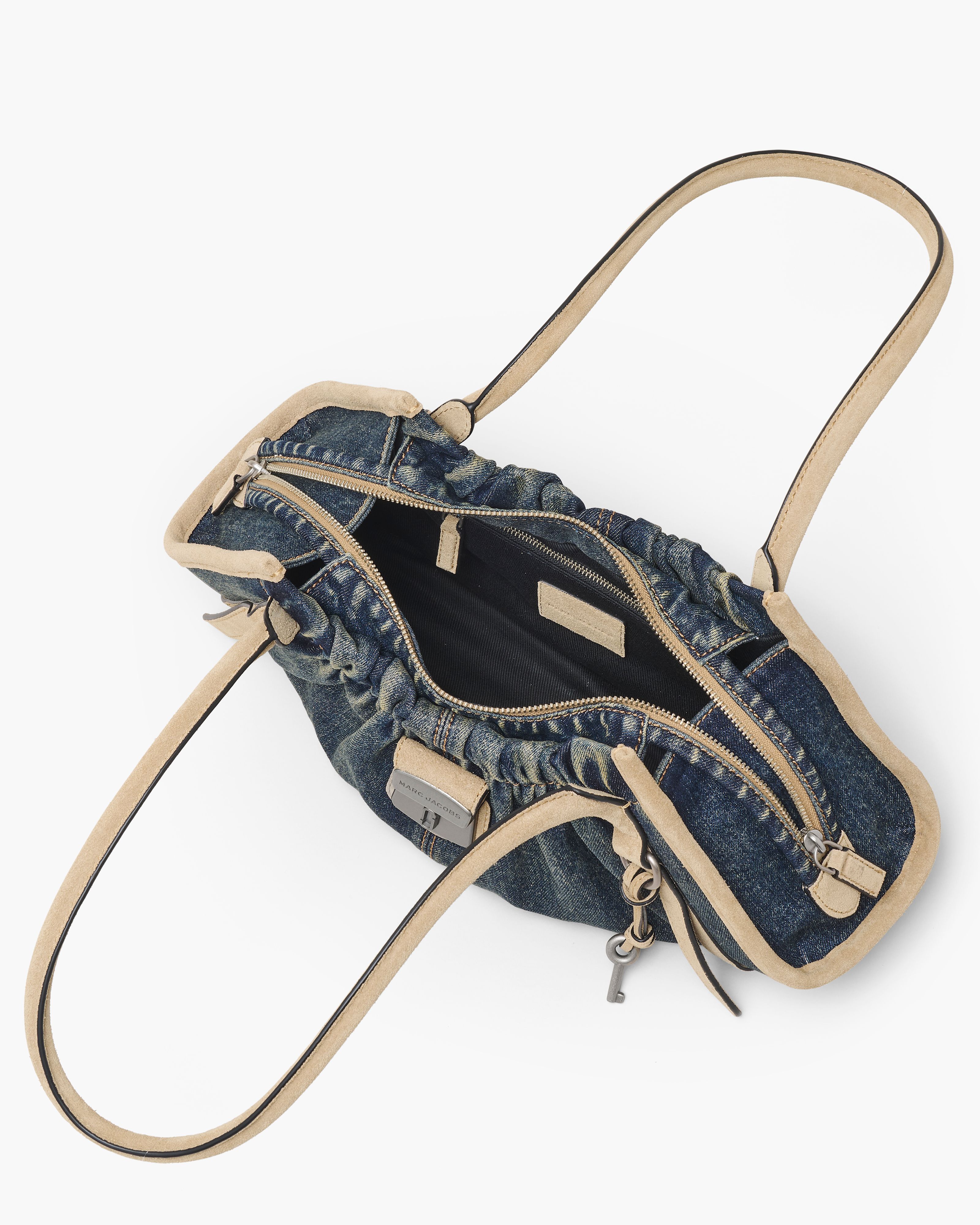Marc Jacobs - Túi The Denim Suede Cristina Satchel