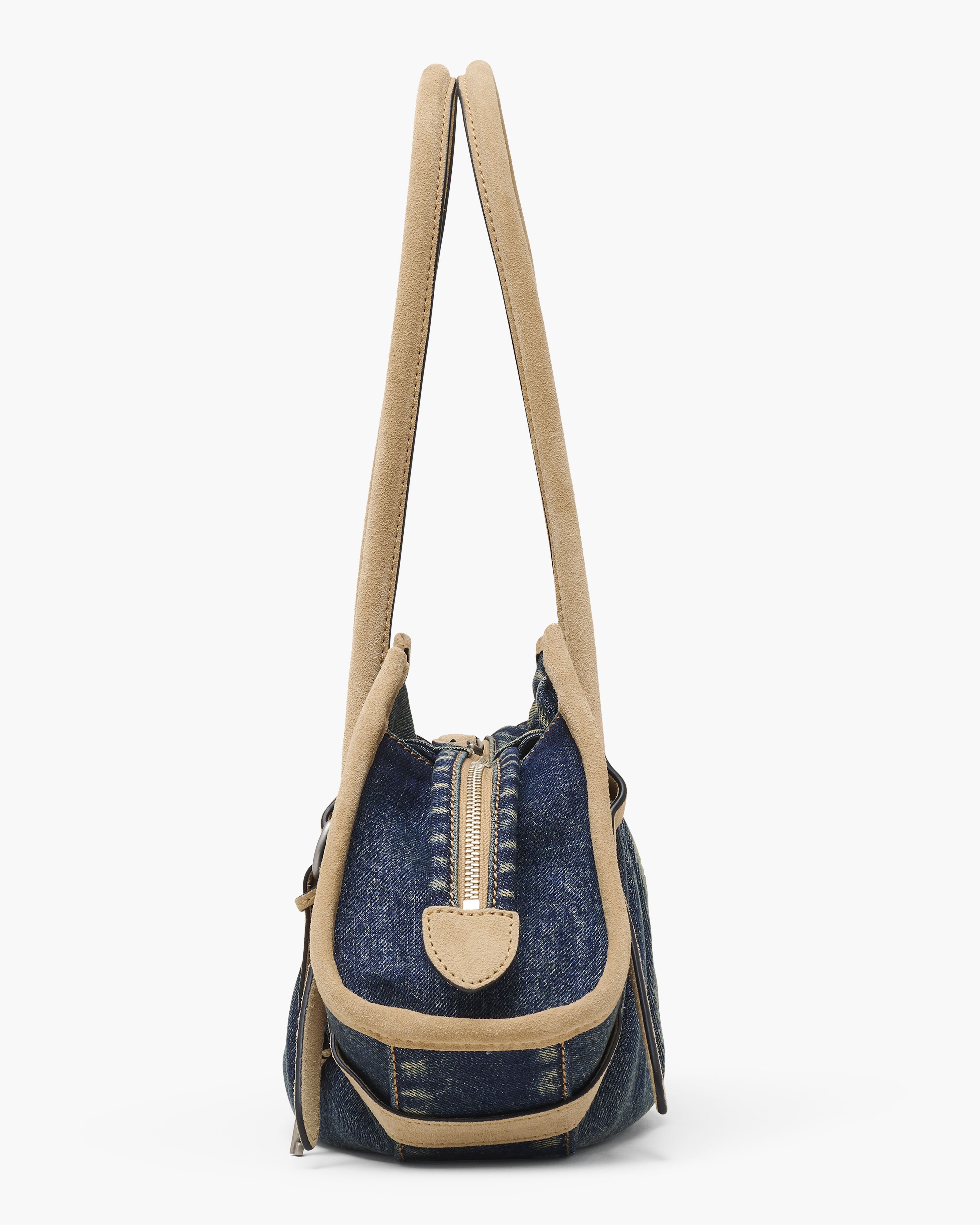 Marc Jacobs - Túi The Denim Suede Cristina Satchel