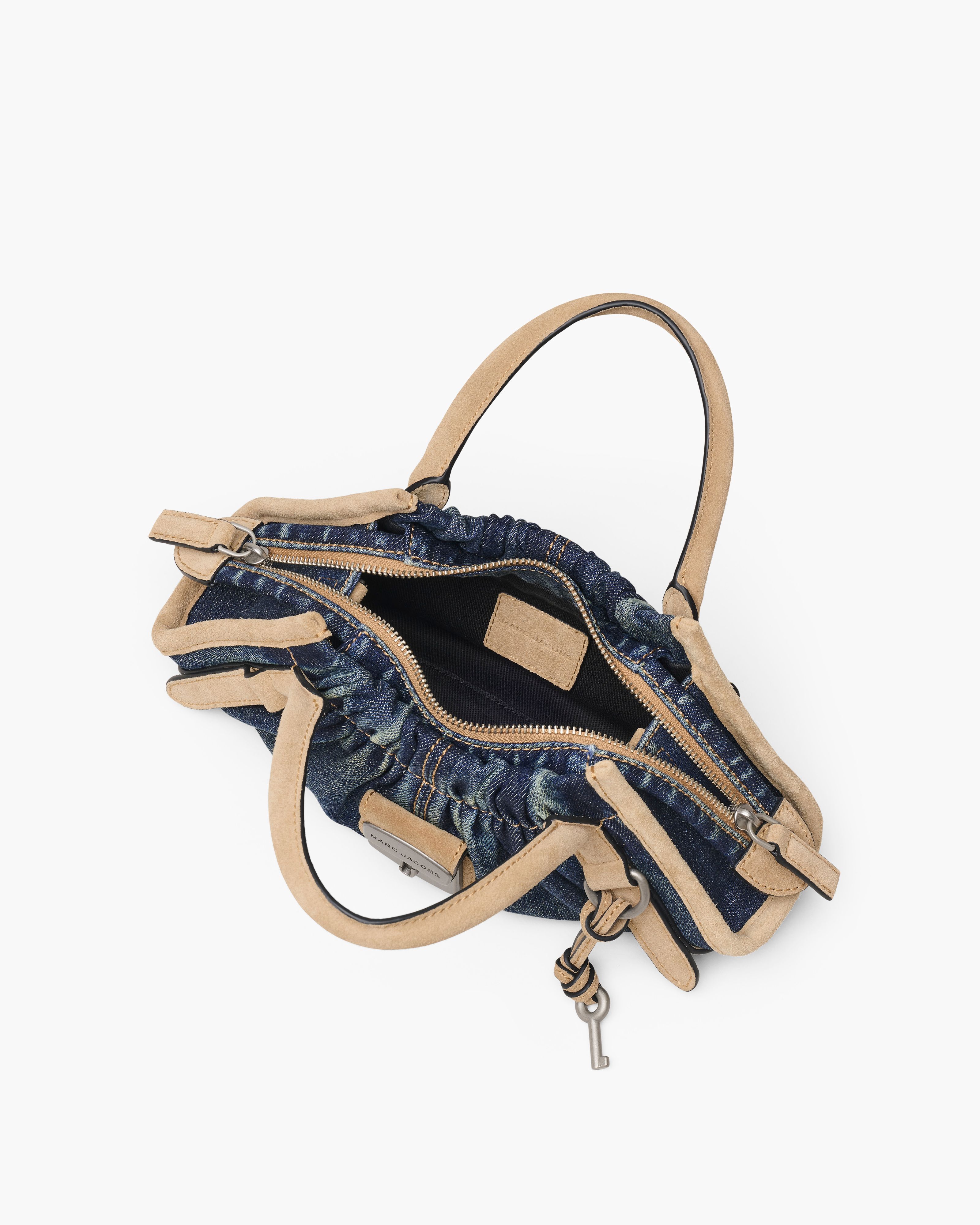 Marc Jacobs - Túi The Denim Suede Cristina Small Satchel