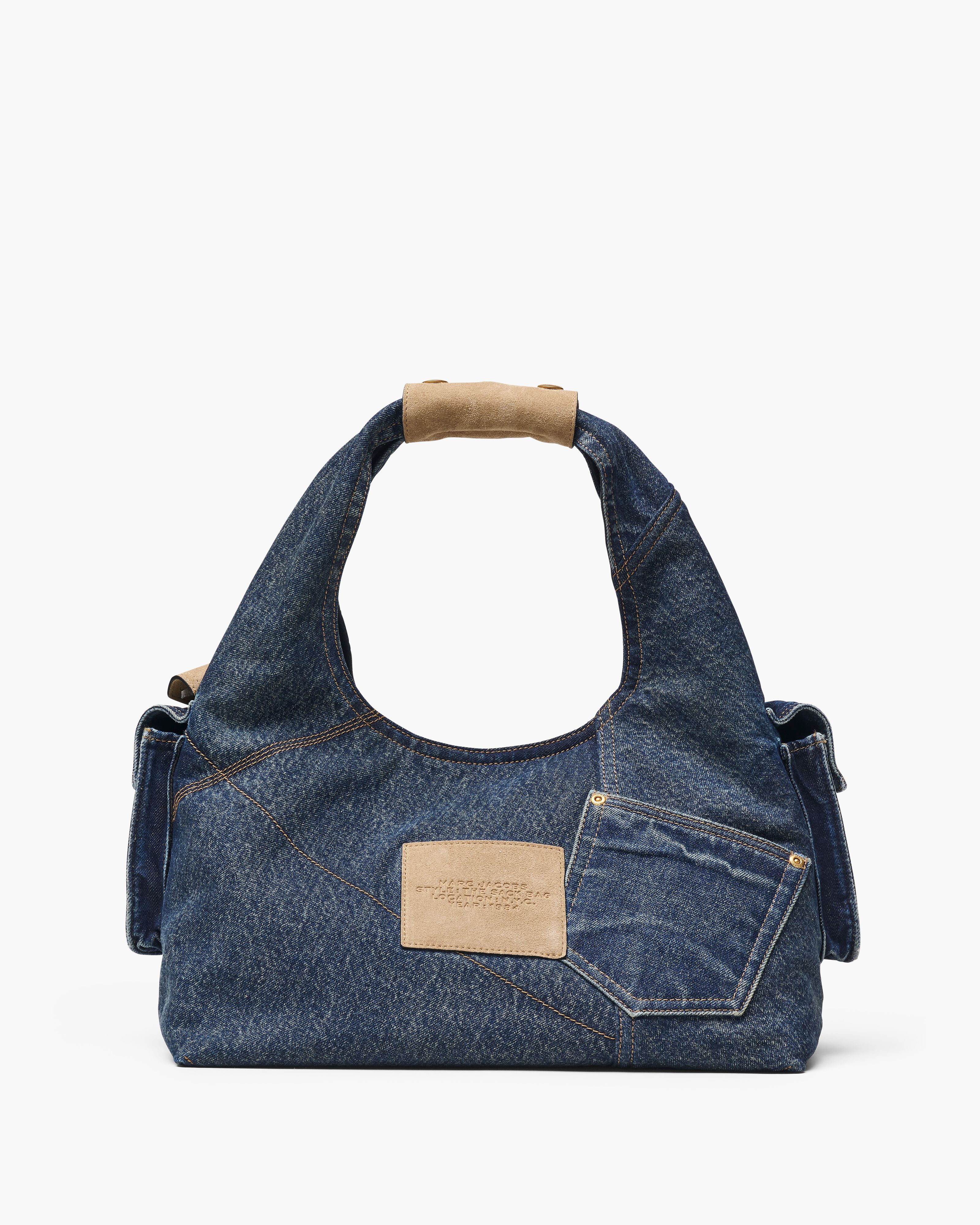 Marc Jacobs - Túi The Denim Suede Cargo Sack