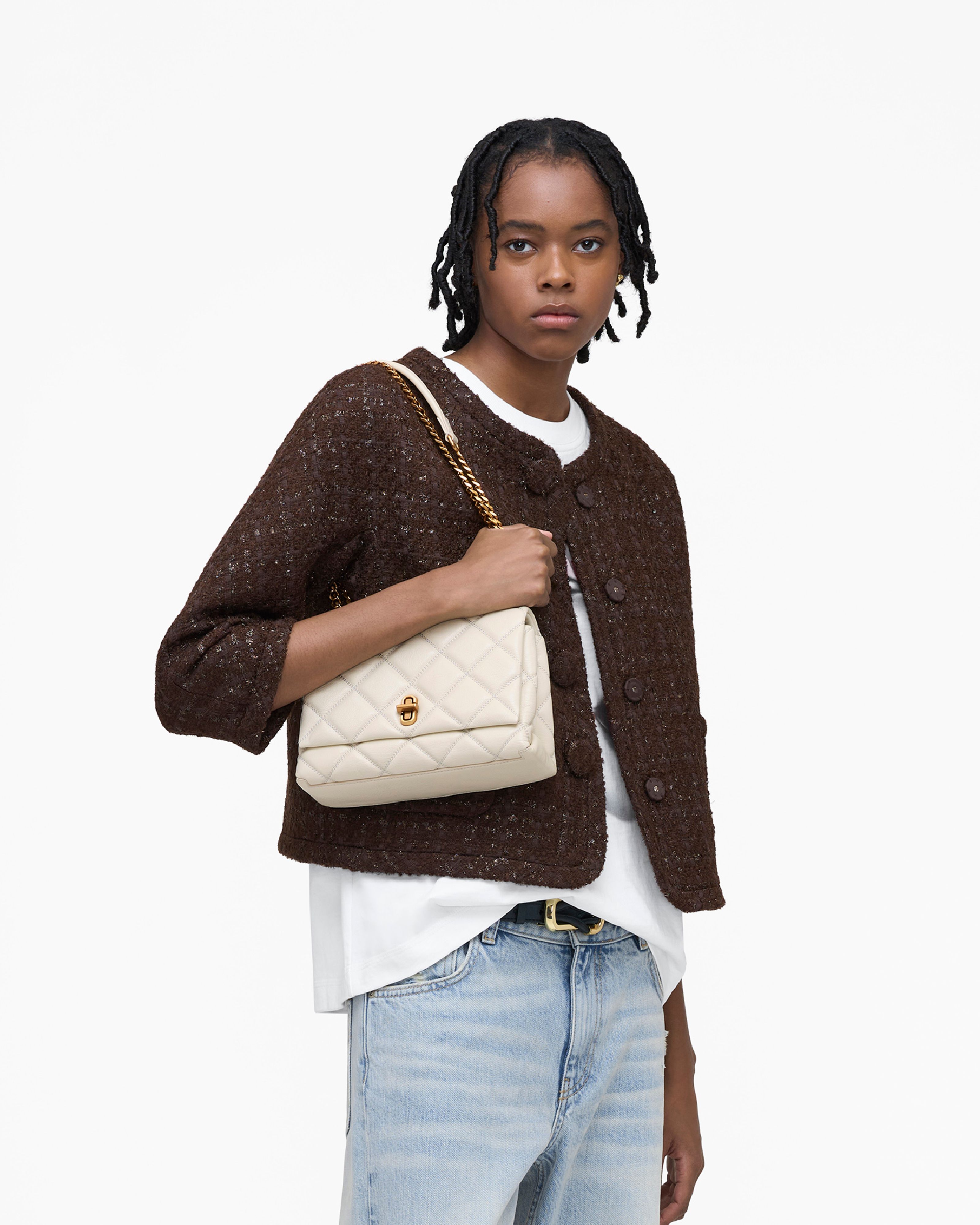 Marc Jacobs - Túi đeo vai The Quilted Slim Dual Convertible