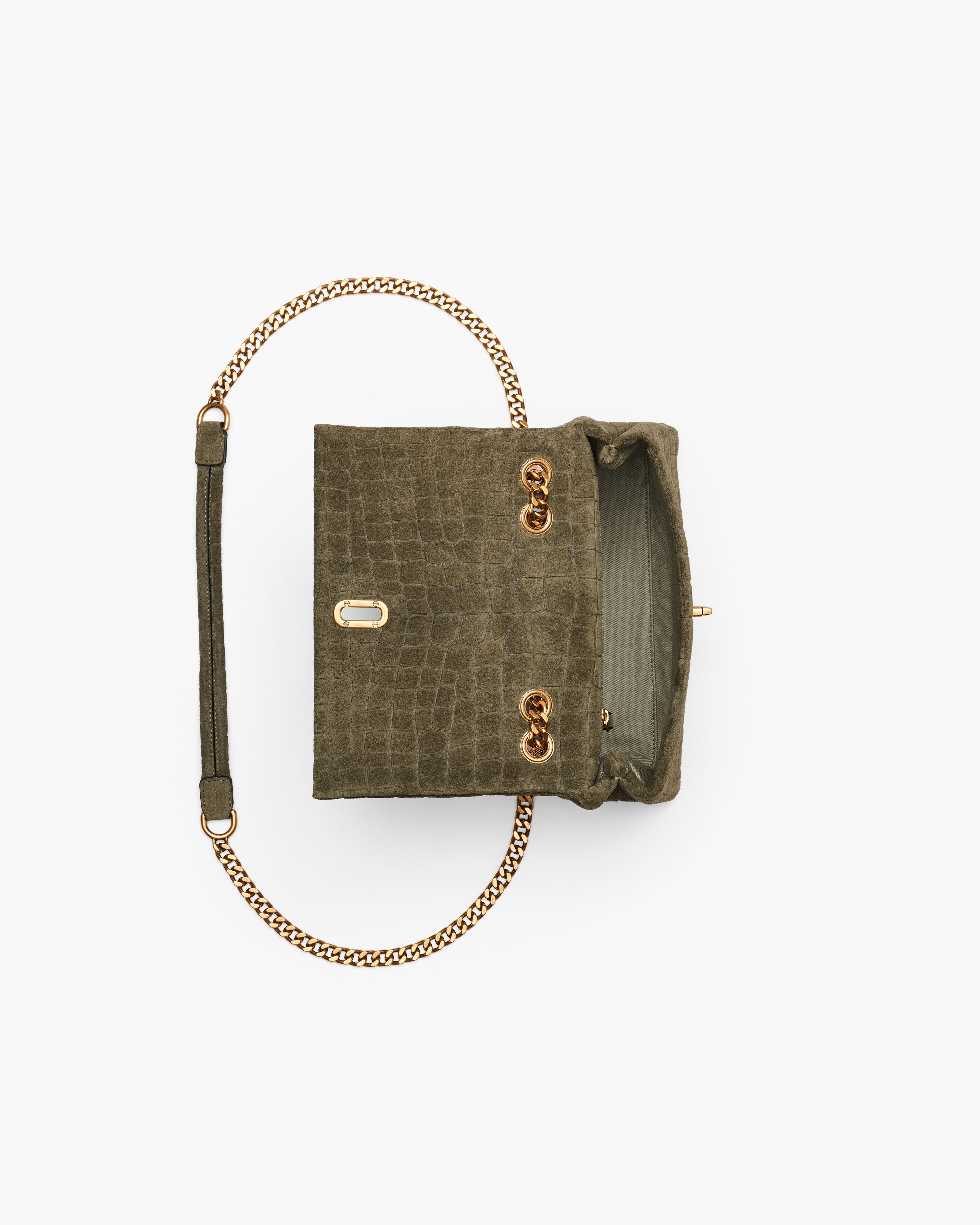 Marc Jacobs - Túi đeo vai The Suede Croc Slim Dual Convertible
