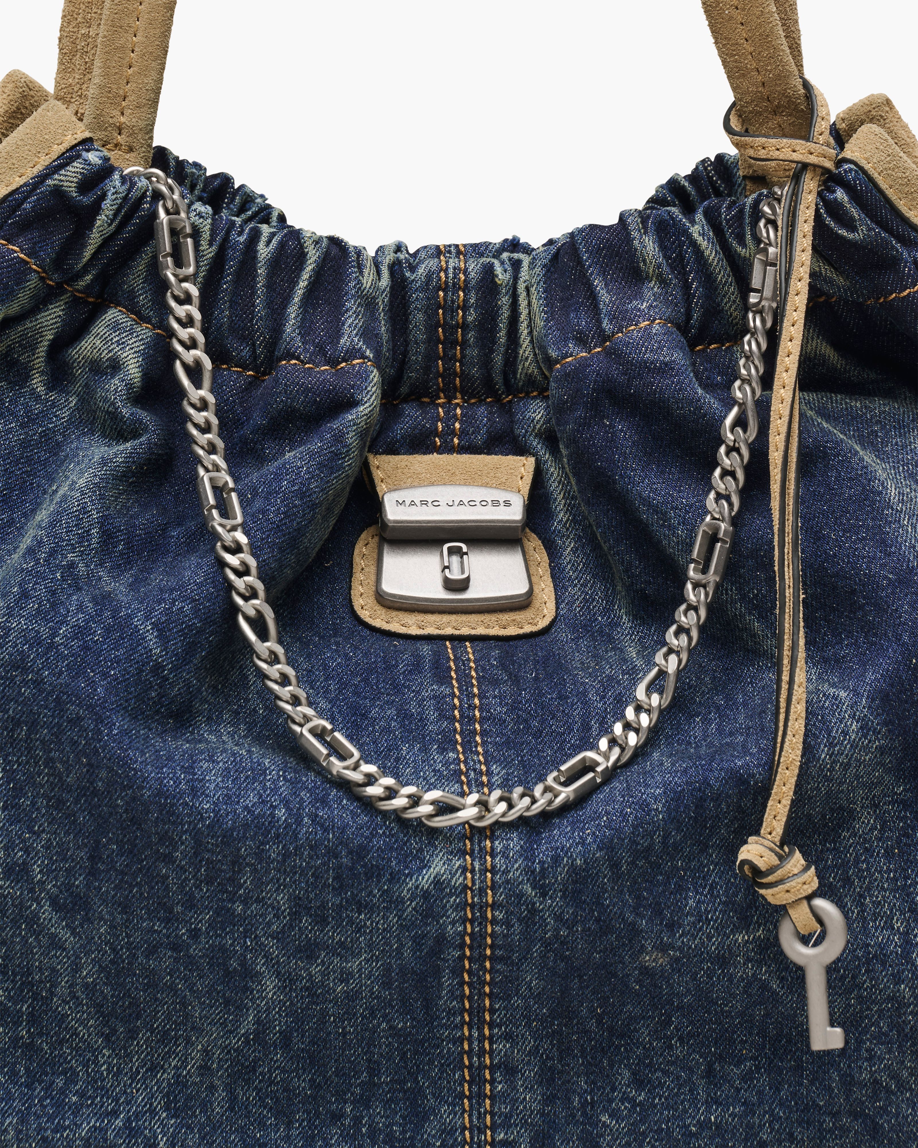 Marc Jacobs - Túi tote The Denim Suede Cristina