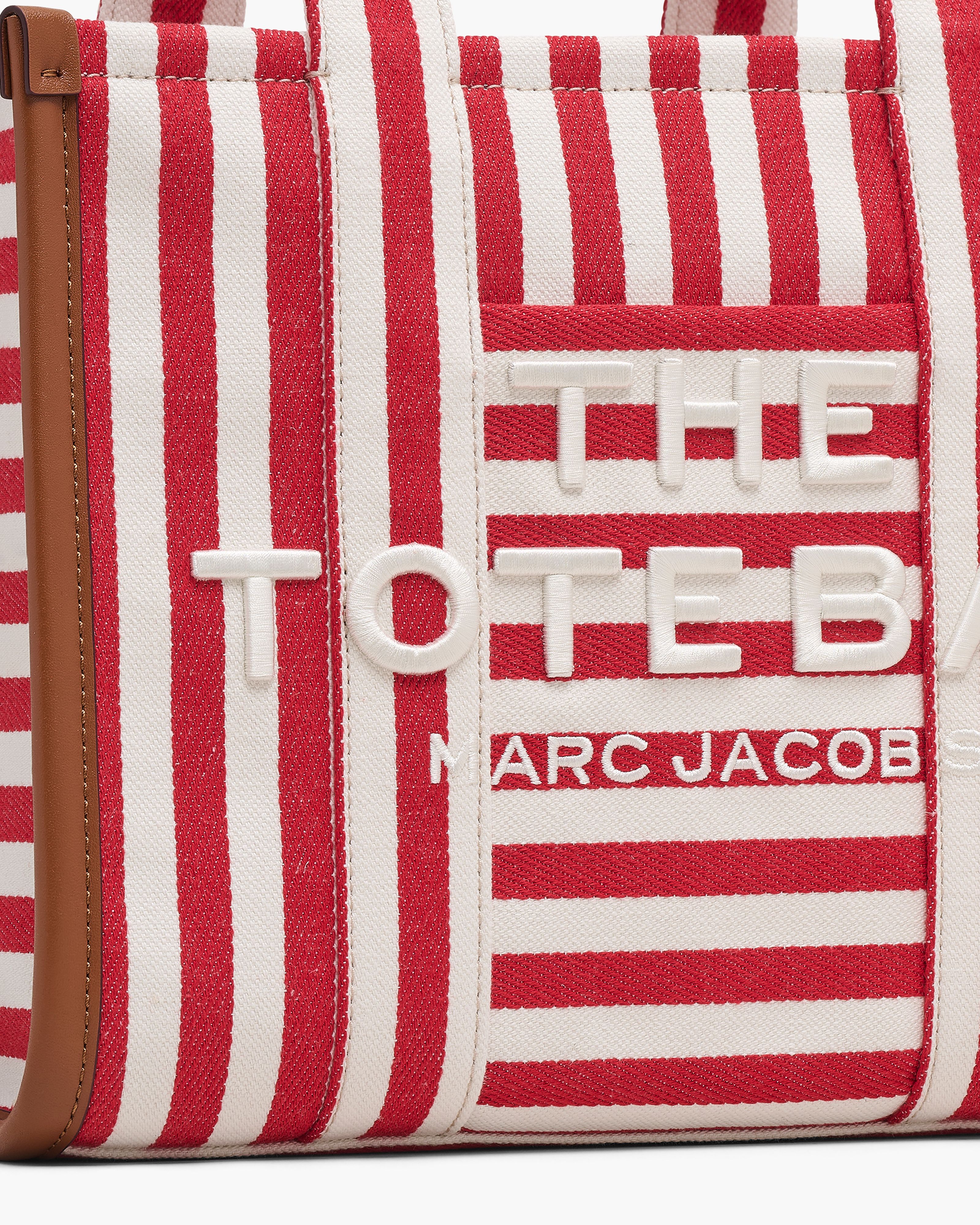 Marc Jacobs - Túi tote The Stripe Canvas Medium