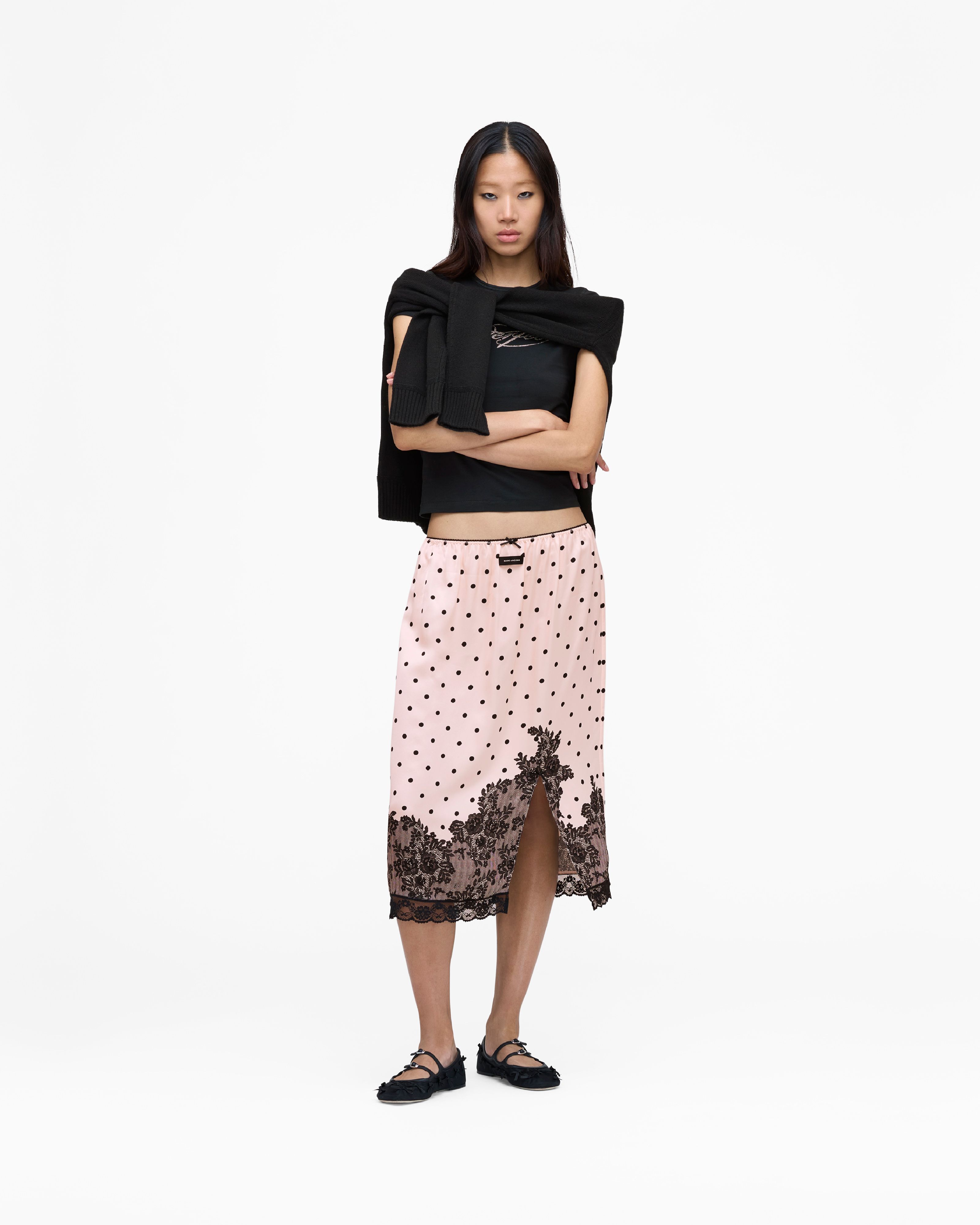 Marc Jacobs - Chân váy Trompe L'Oeil Dots