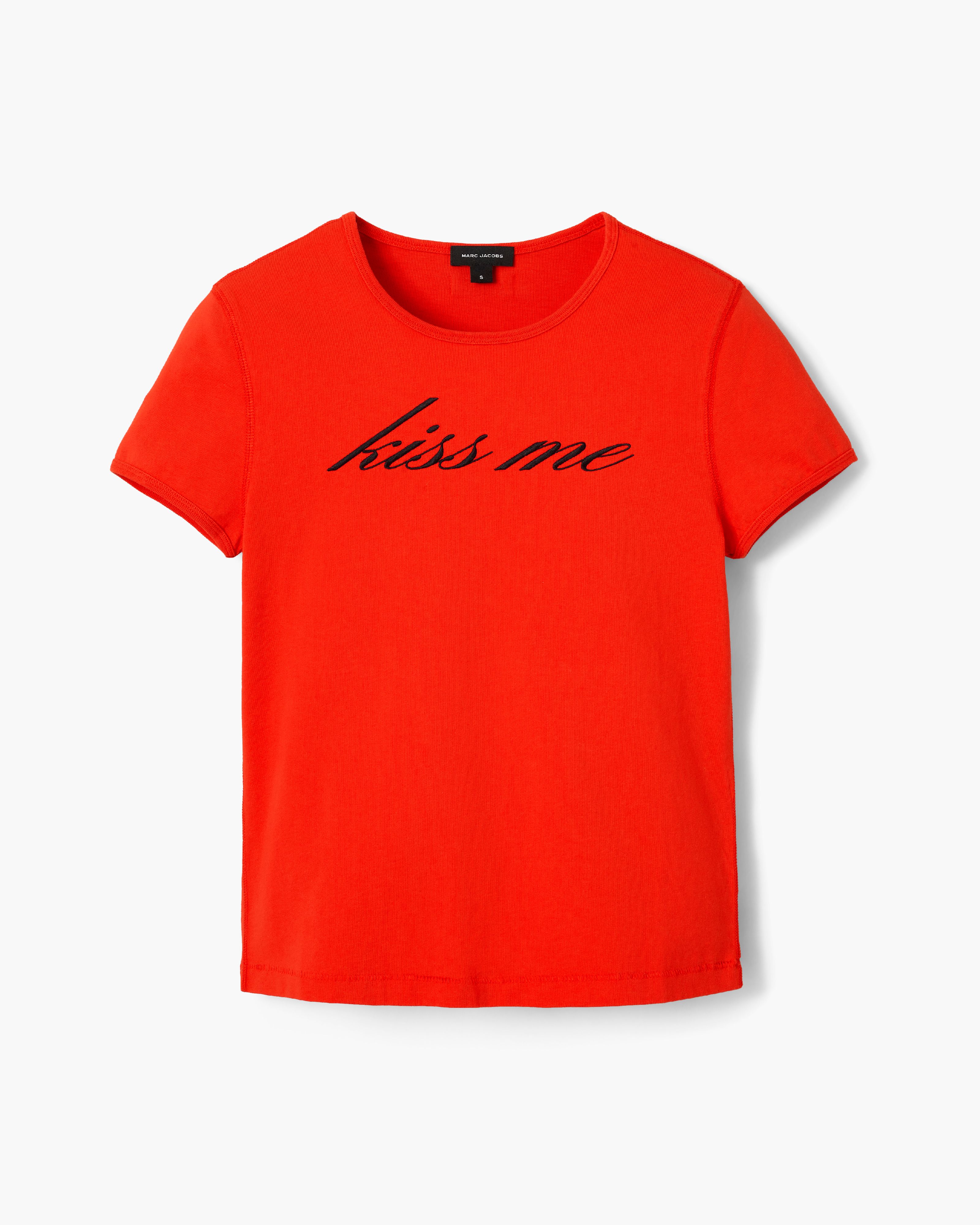 Marc Jacobs - Áo thun Kiss Me Shrunken