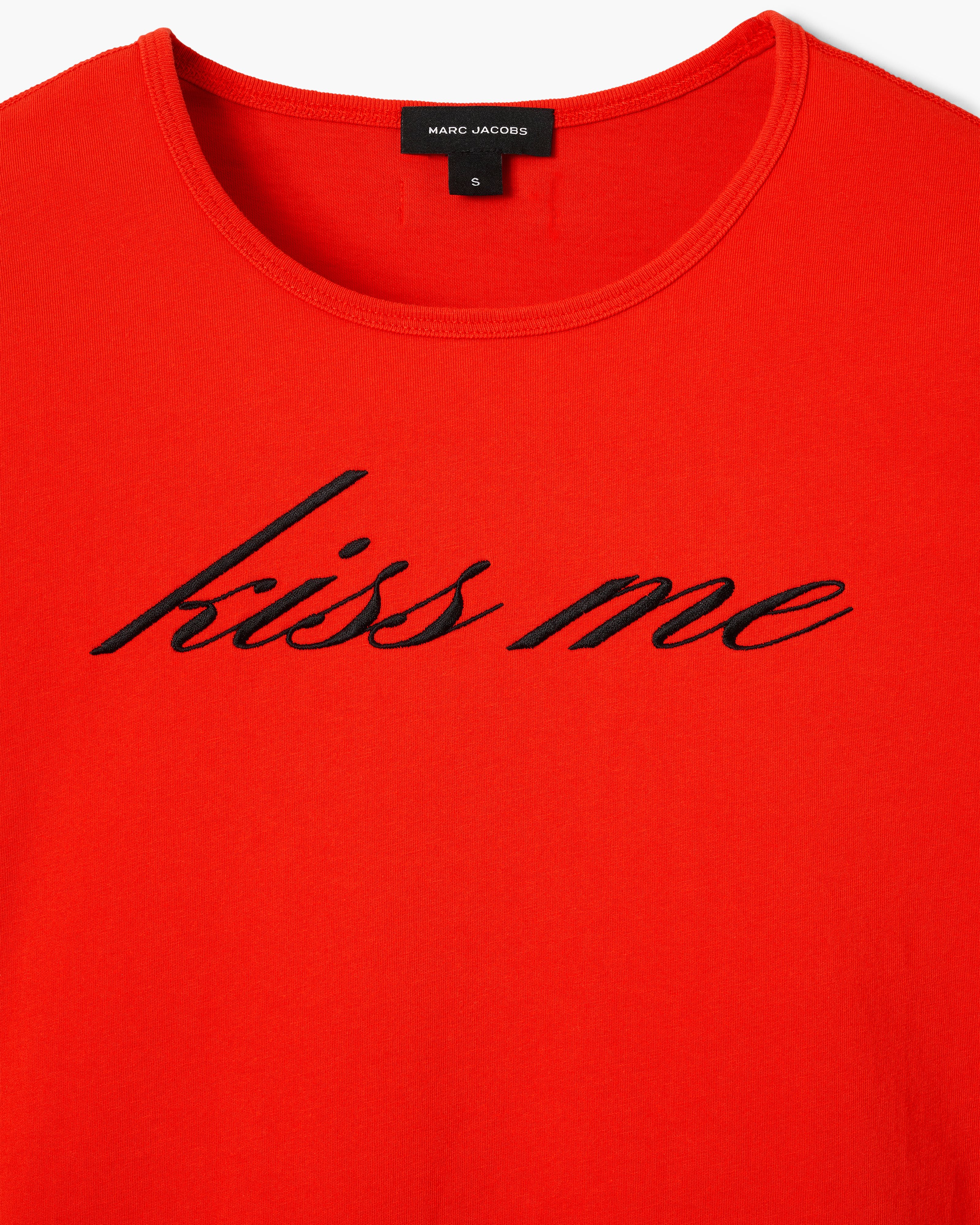 Marc Jacobs - Áo thun Kiss Me Shrunken