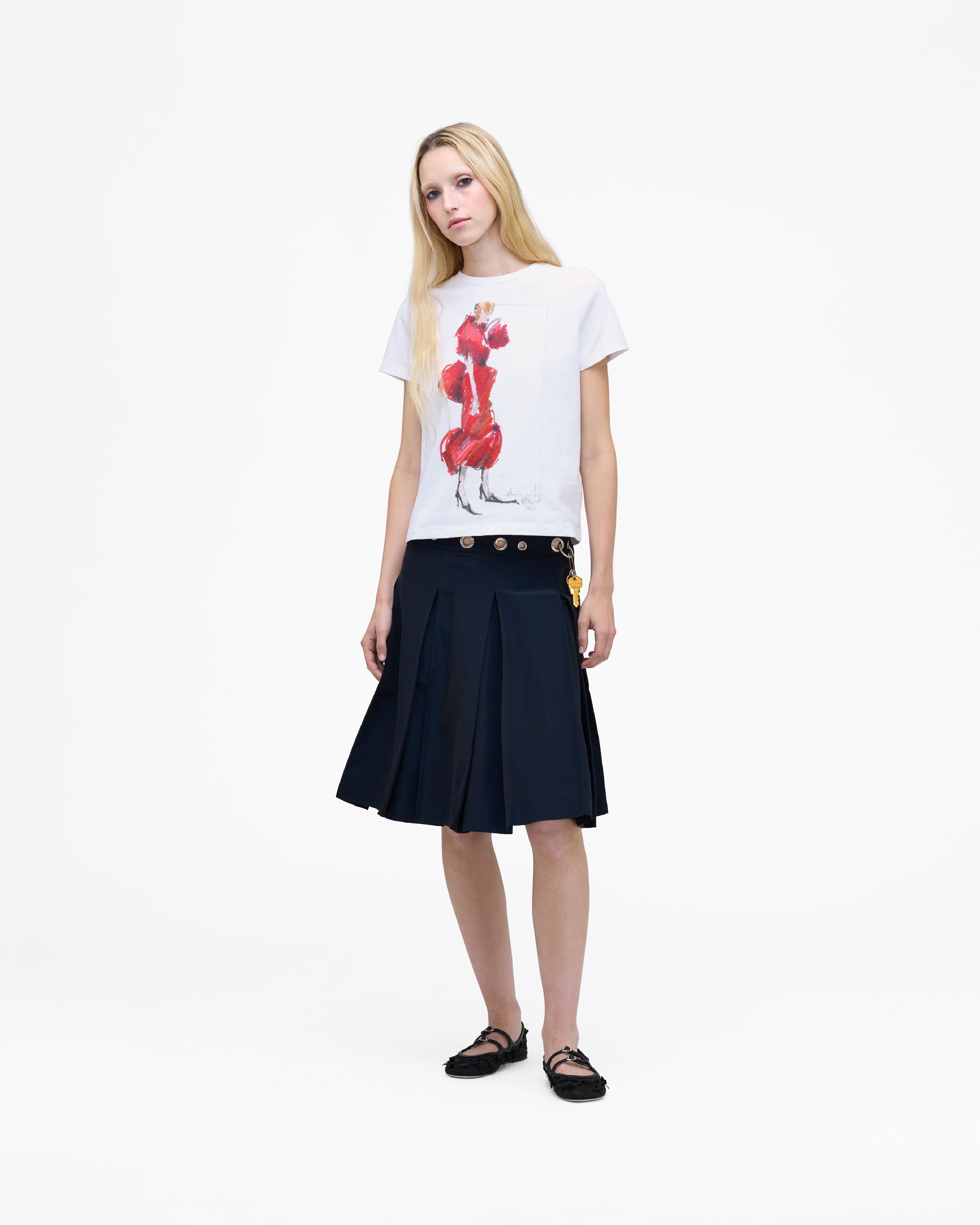 Marc Jacobs - Áo thun Look 33 Baby Tee