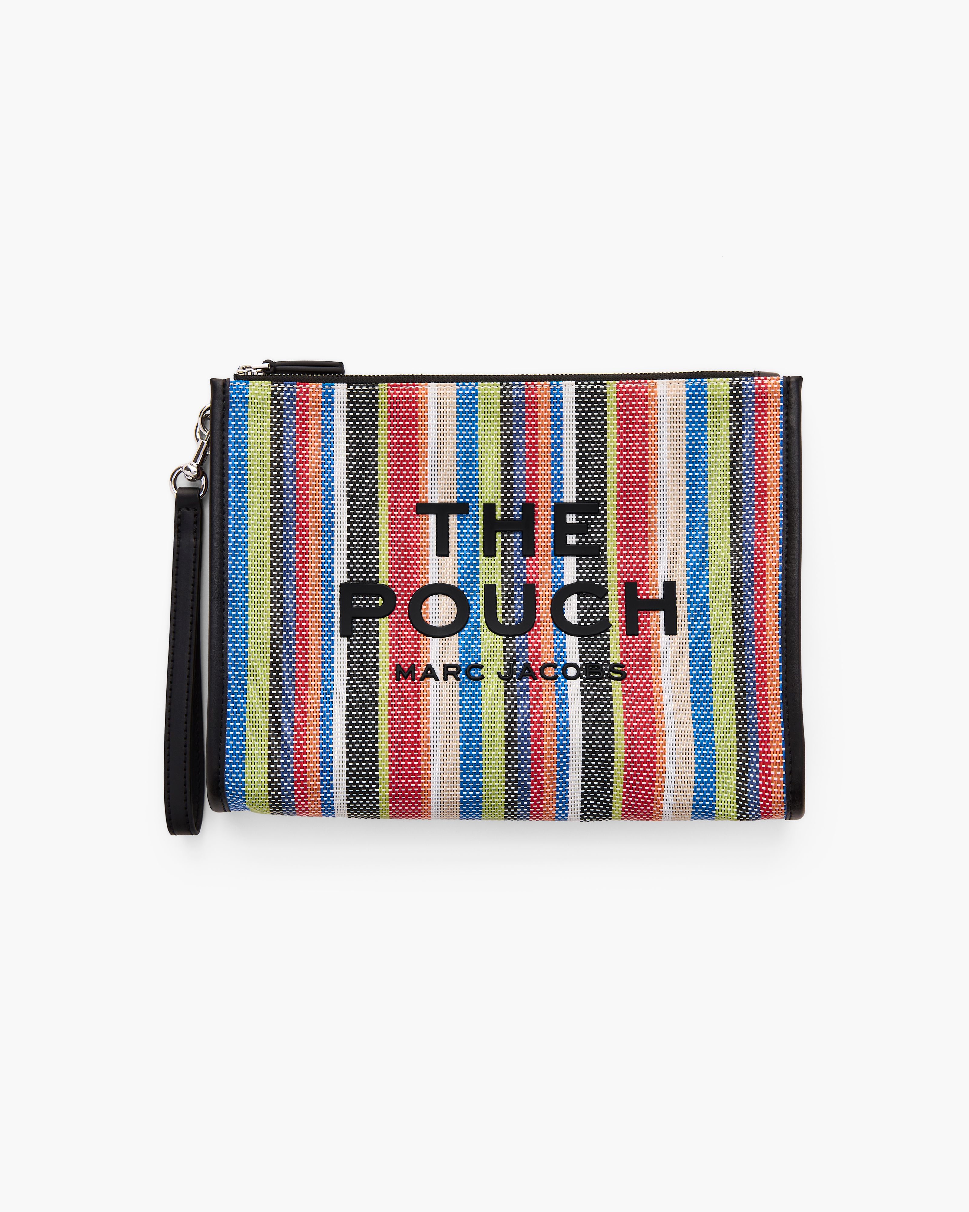 Marc Jacobs - Túi pouch The Stripe Mesh Large