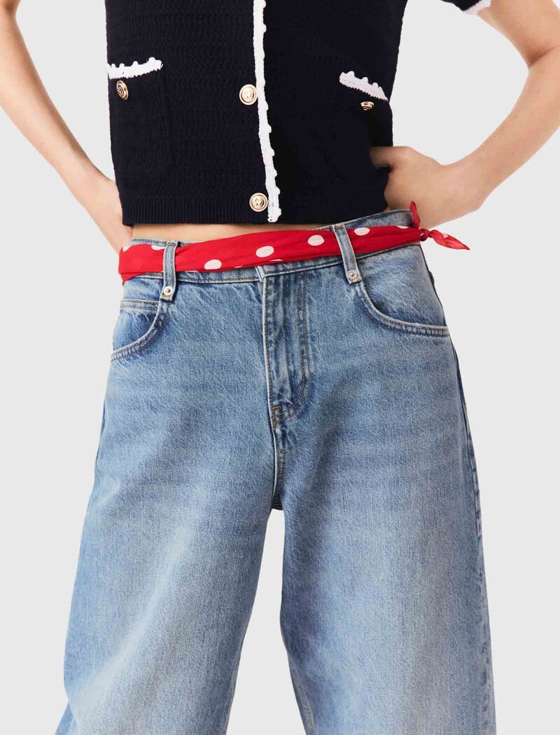 Maje - Khăn bandana cotton chấm bi