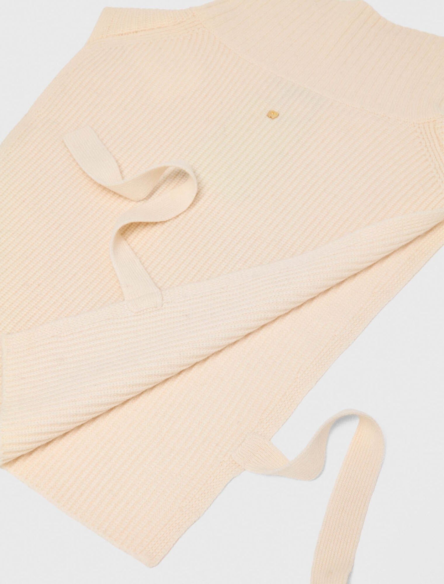 Áo len cổ pha cashmere