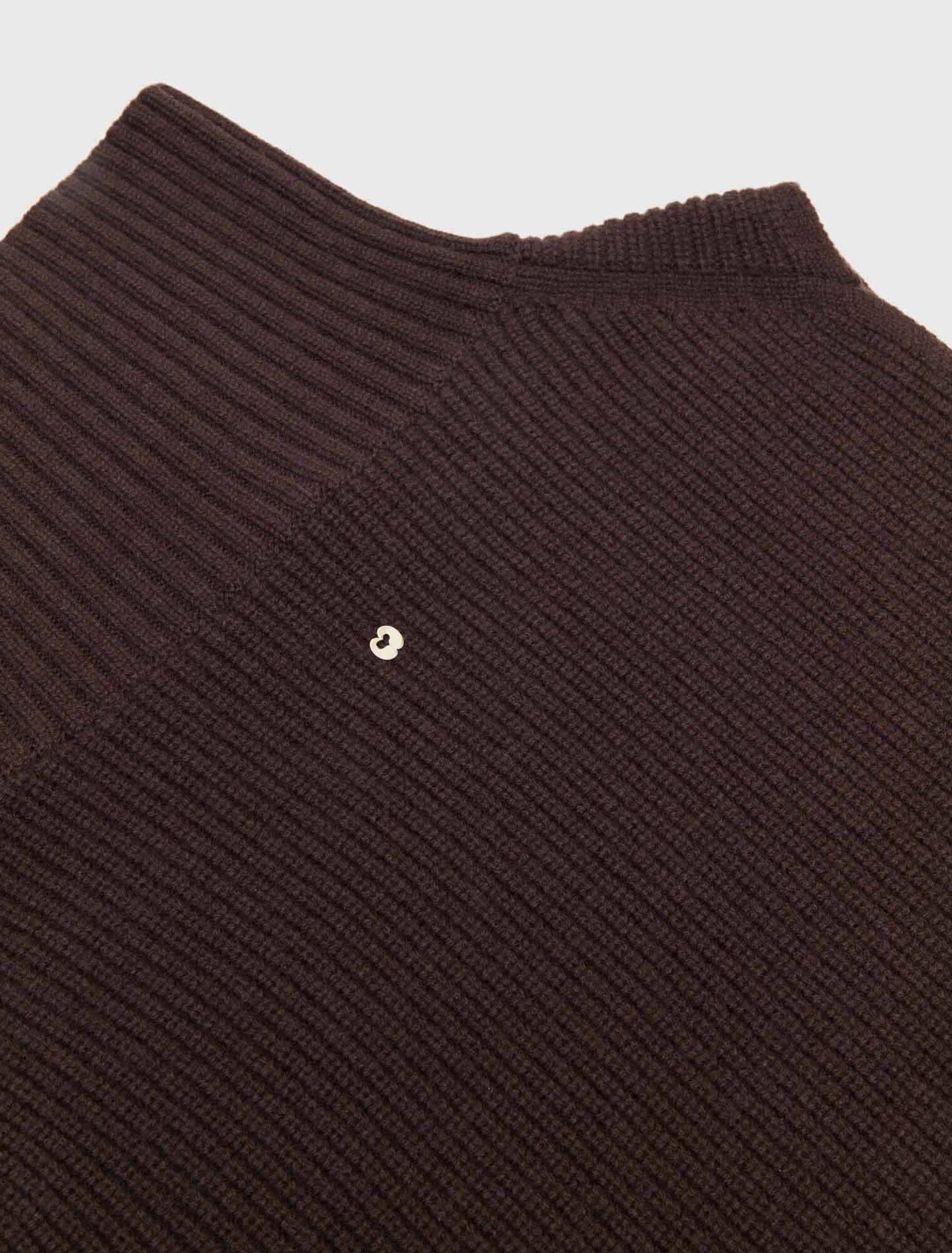 Áo len cổ pha cashmere