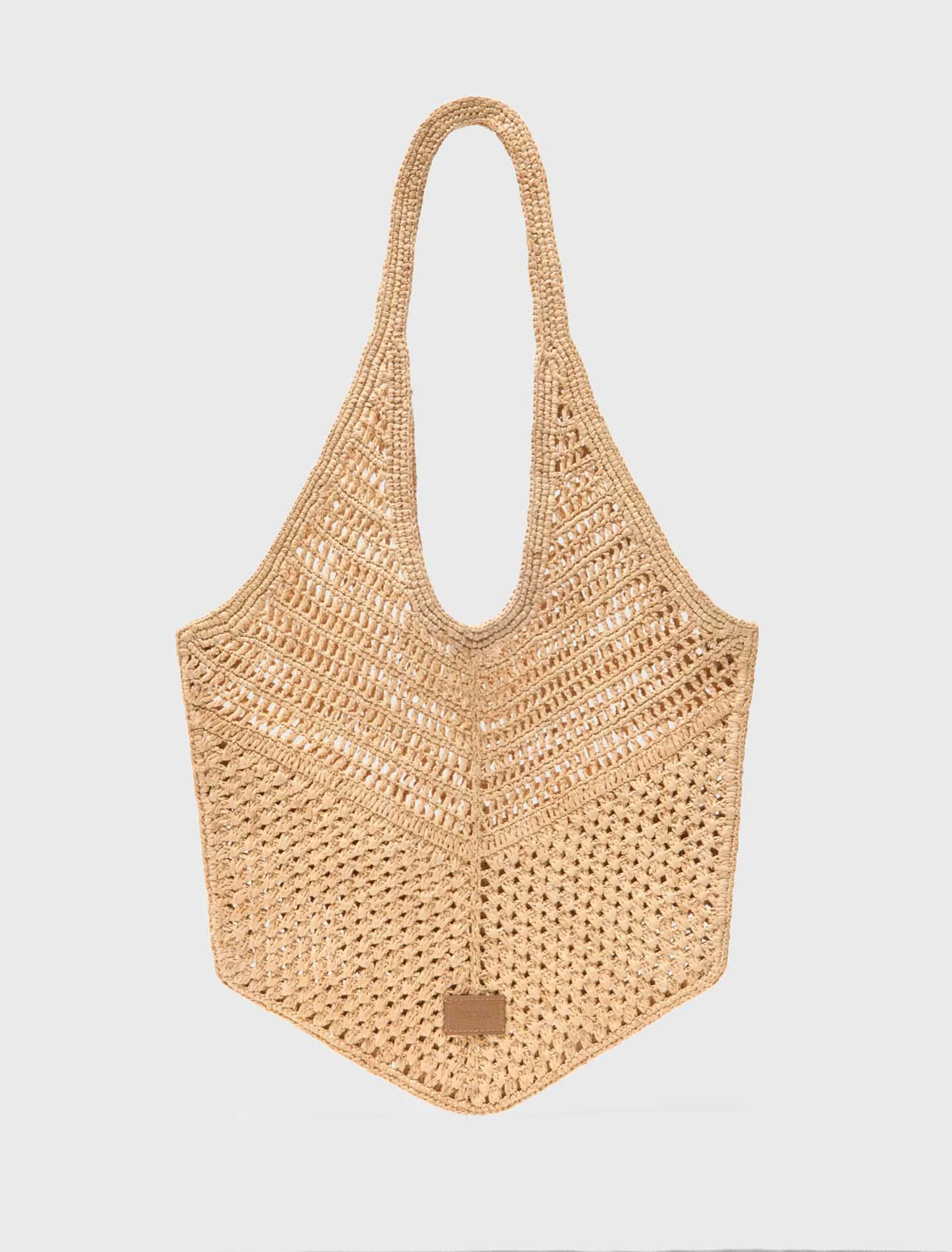 Maje - Túi sợi raffia