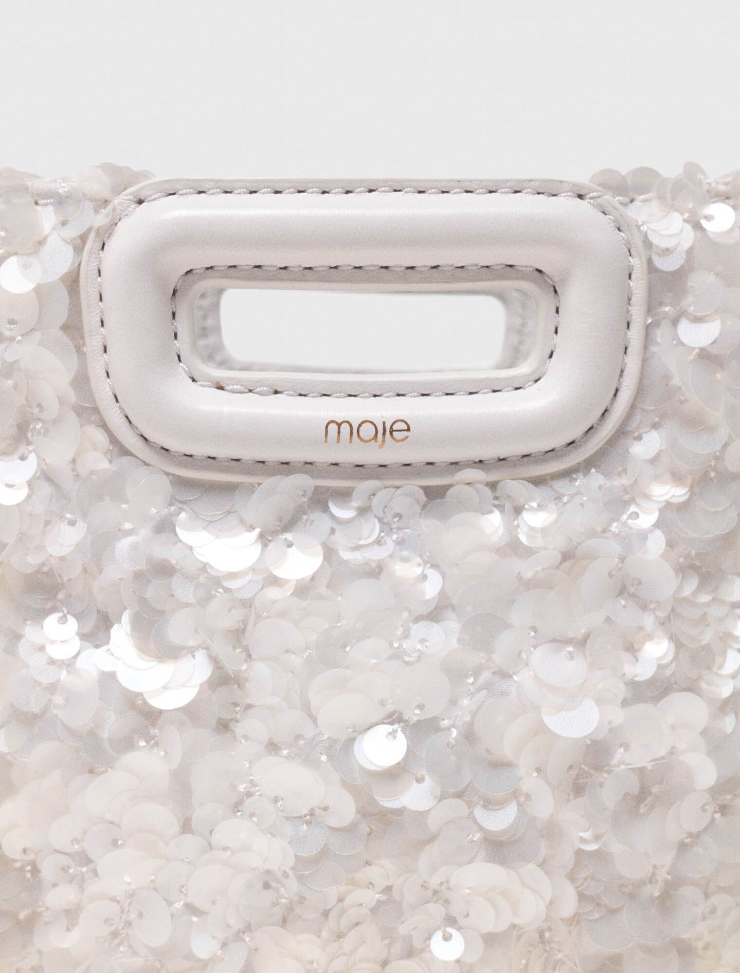 Maje - Túi mini M đính sequin