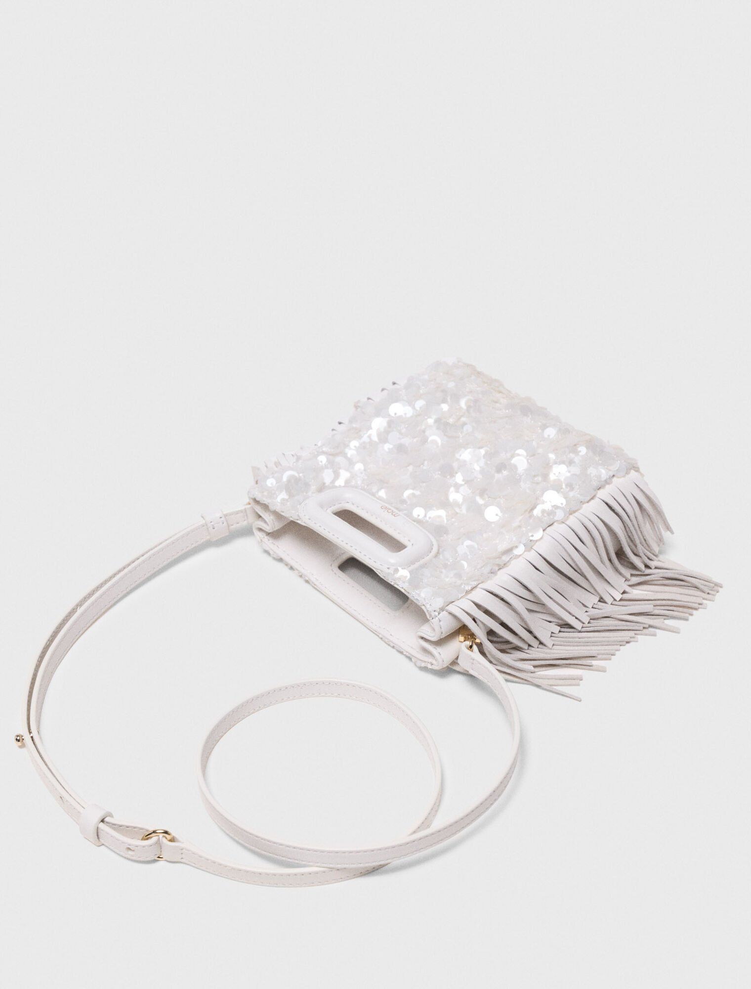 Maje - Túi mini M đính sequin