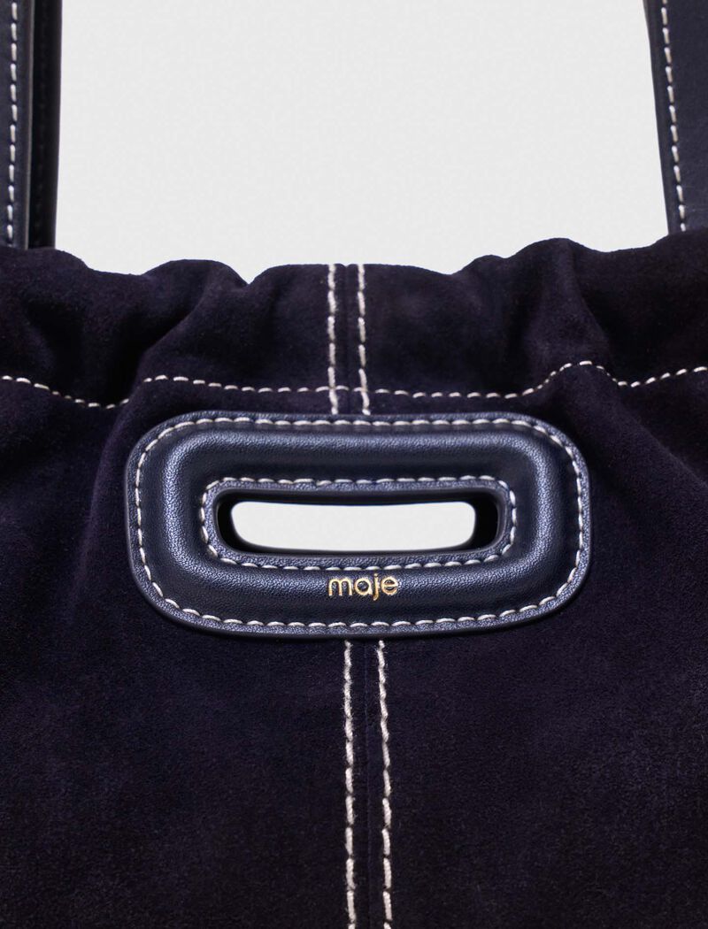 Maje - Túi Milpli Gazette da suede