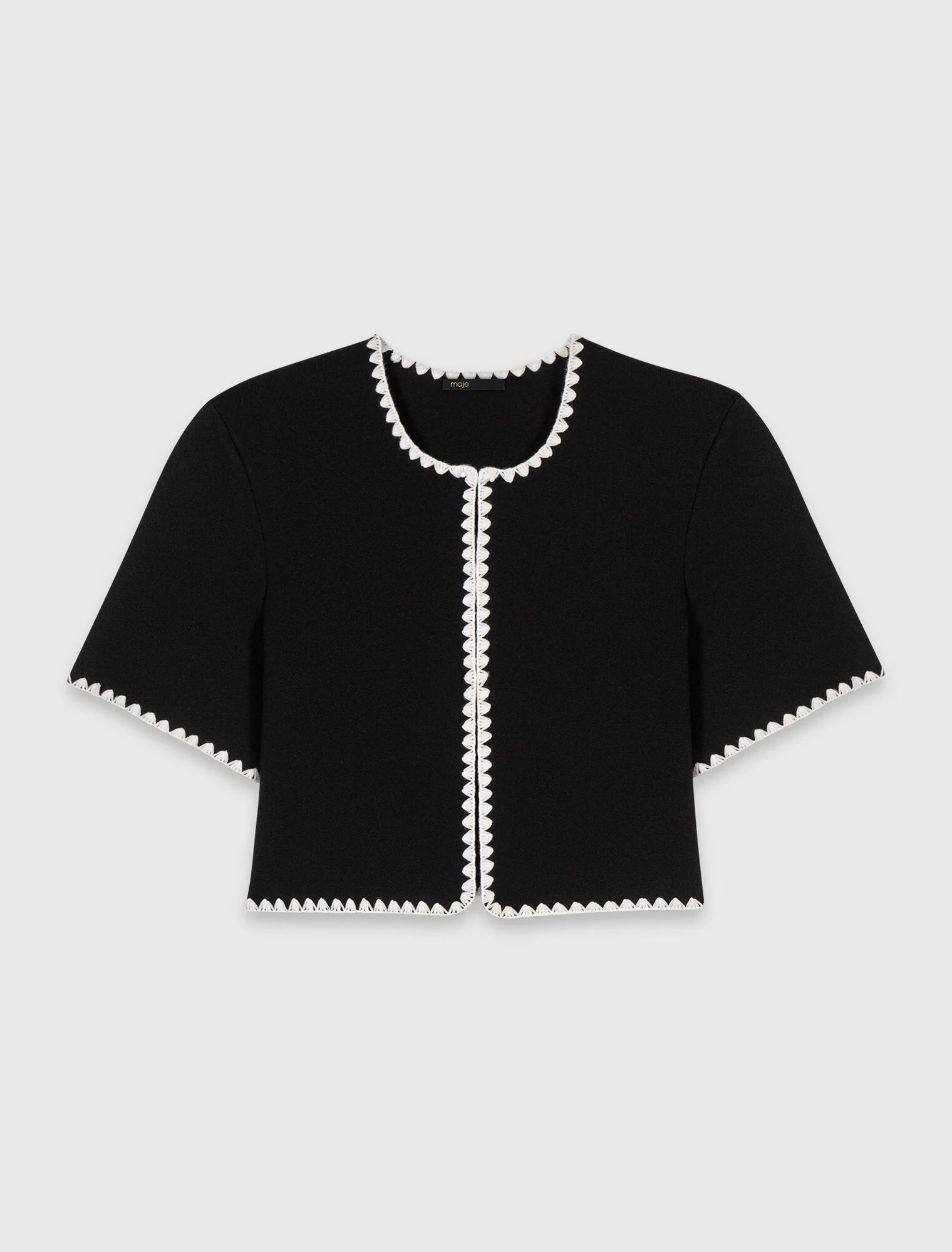 Maje - Áo cardigan ngắn
