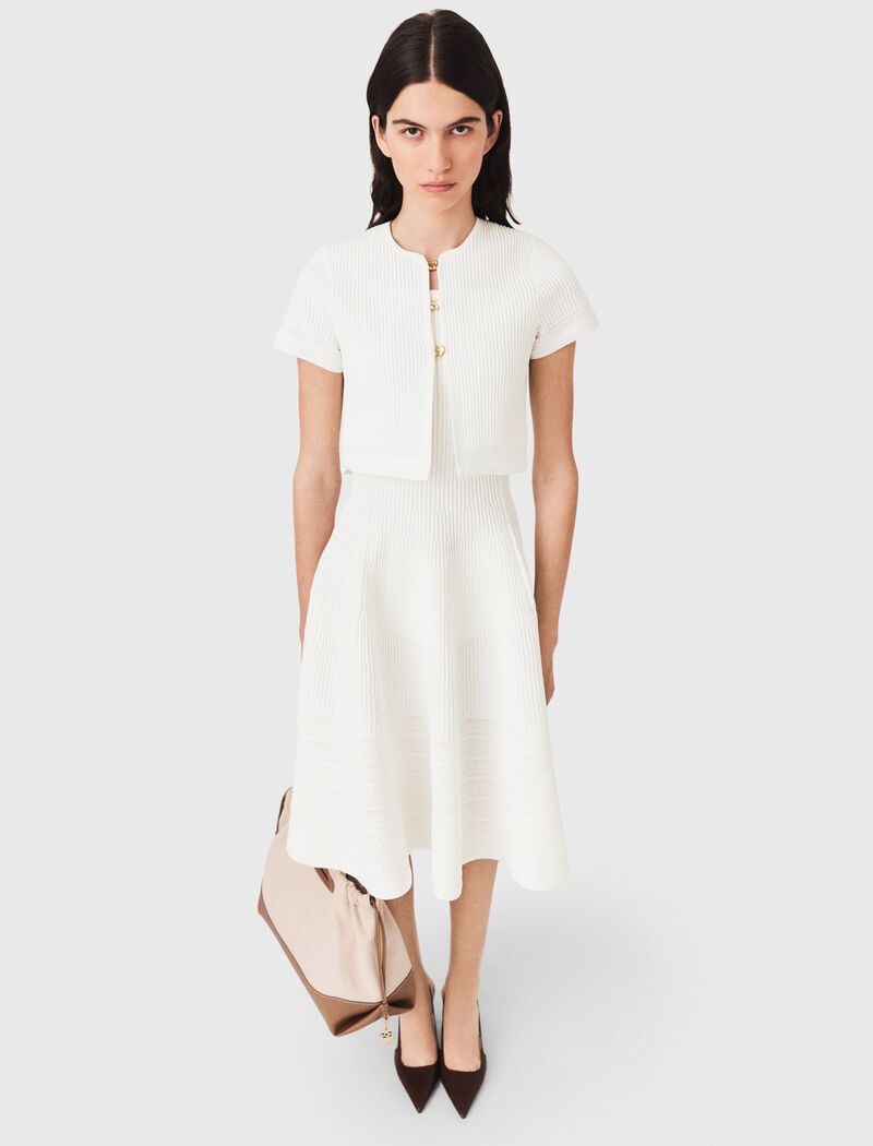 Maje - Áo khoác cardigan tay ngắn