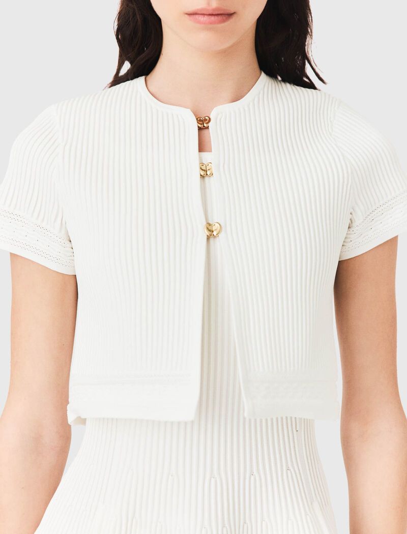 Maje - Áo khoác cardigan tay ngắn