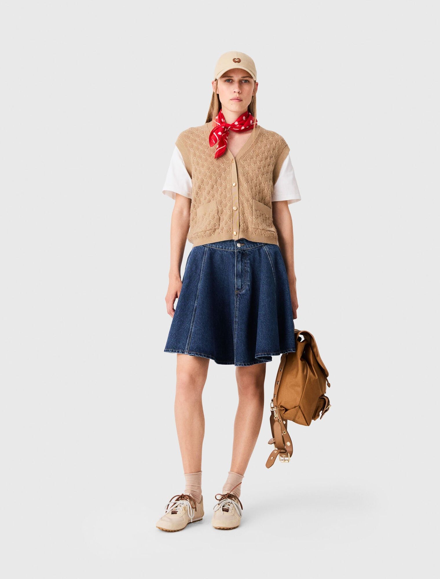 Cardigan hiệu ứng 2 trong 1