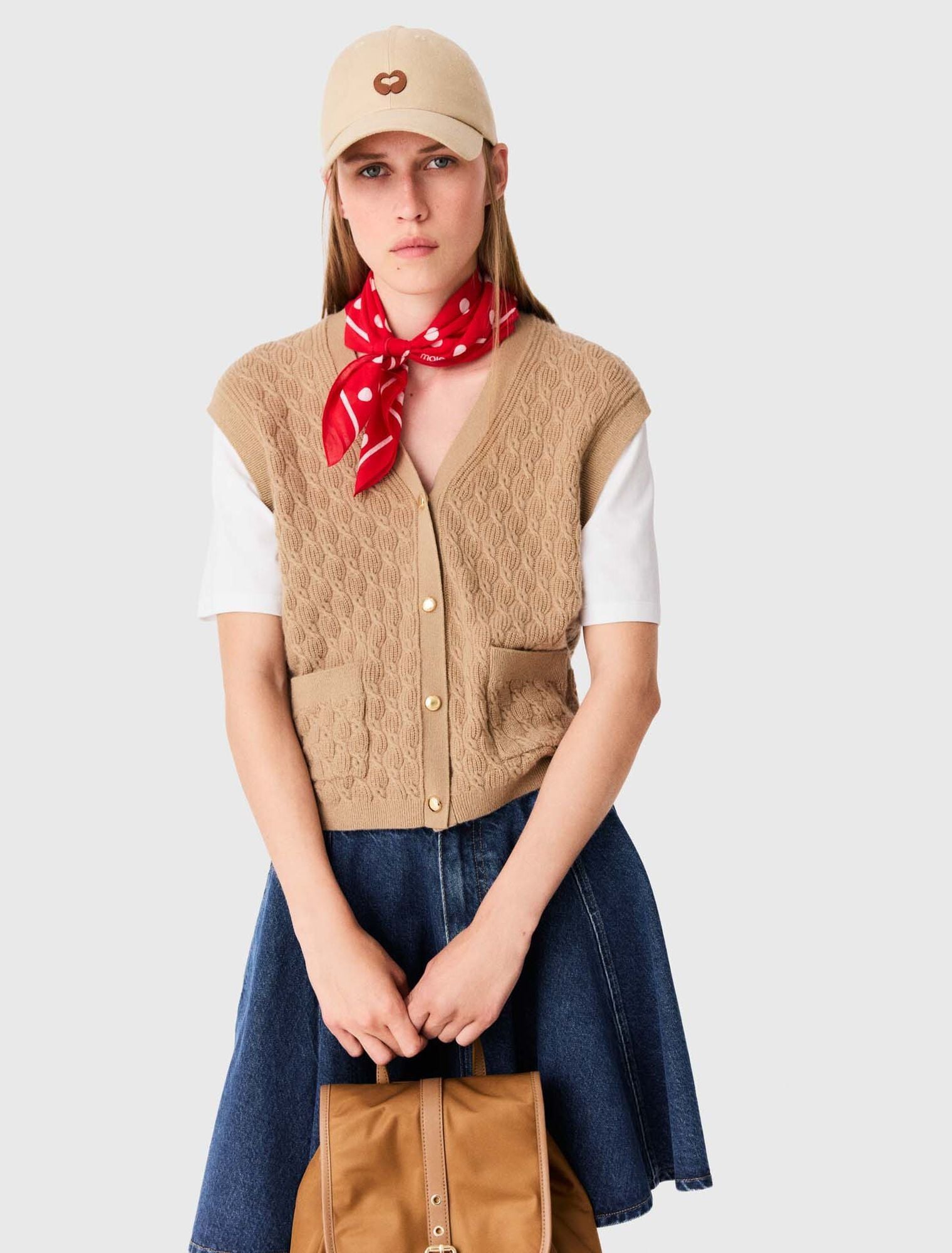 Cardigan hiệu ứng 2 trong 1