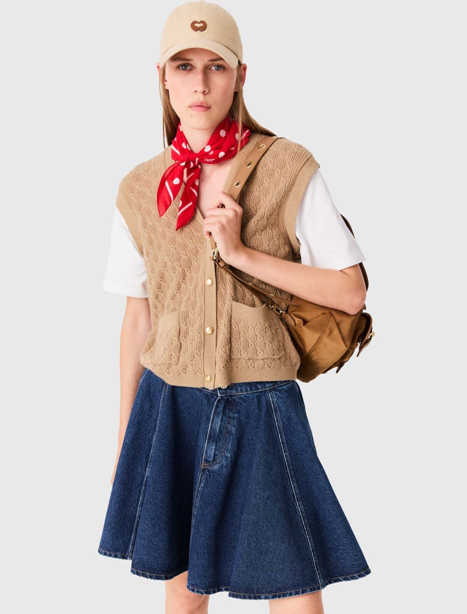 Cardigan hiệu ứng 2 trong 1