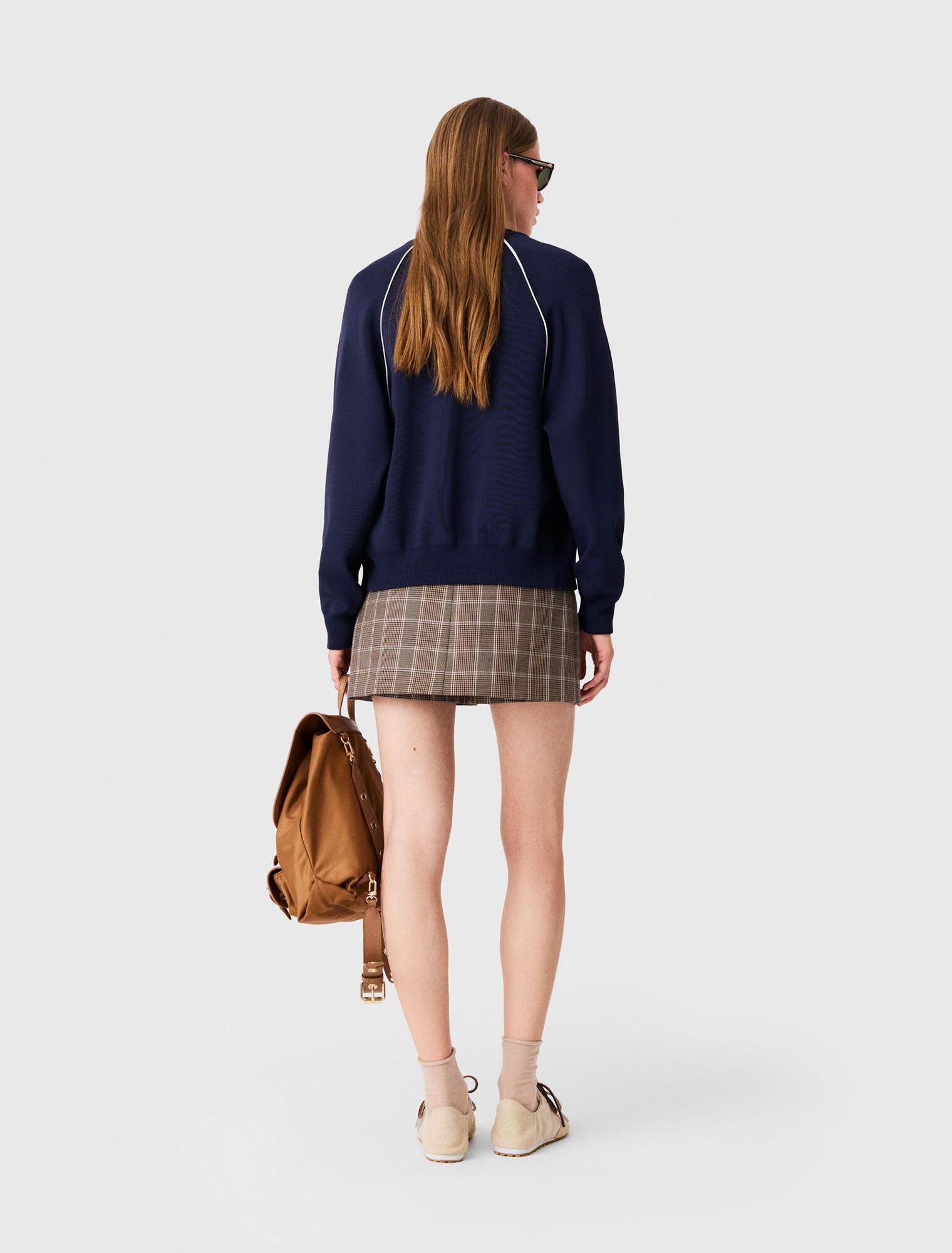 Cardigan khóa kéo