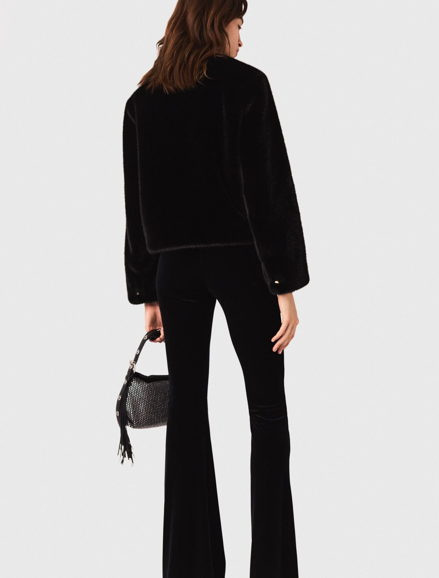 Quần velour co giãn