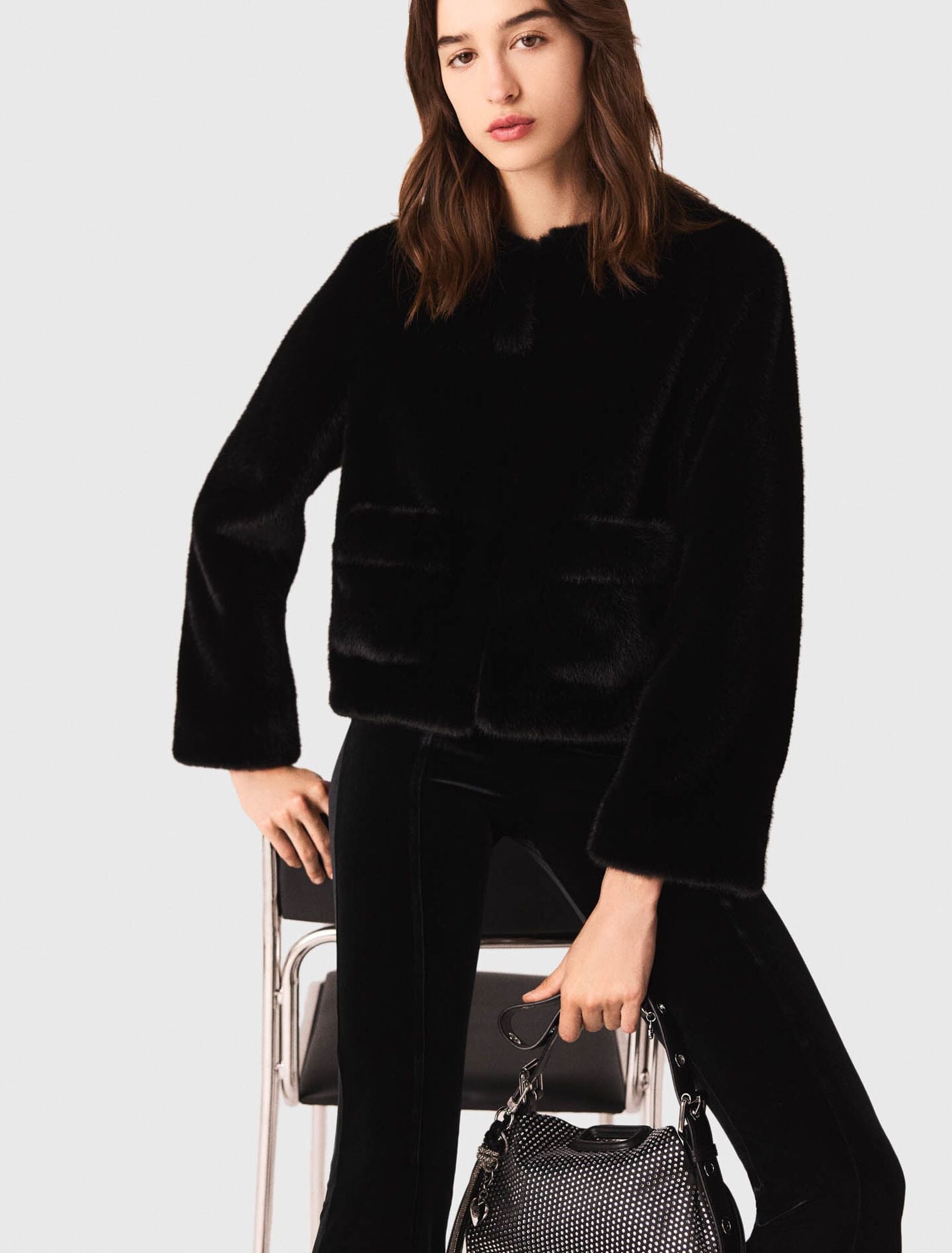 Quần velour co giãn