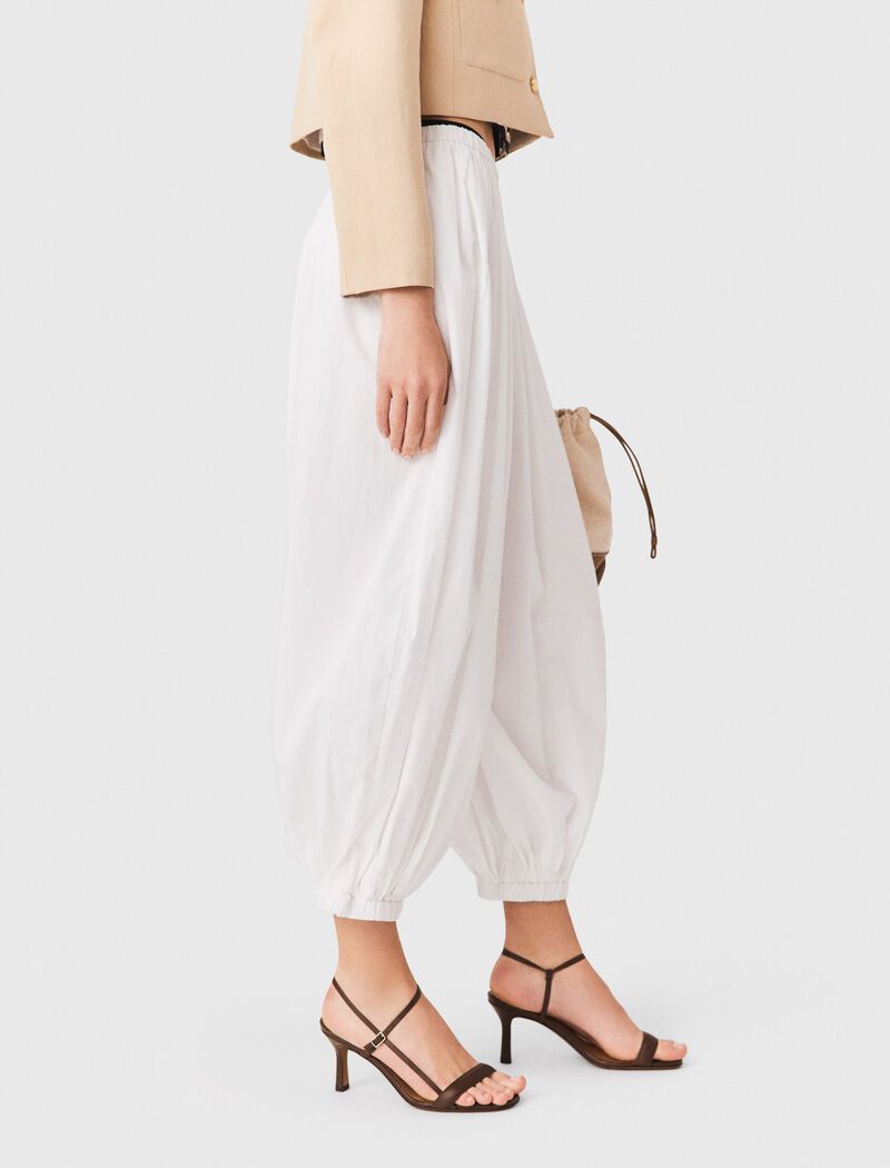 Maje - Quần harem vải cotton