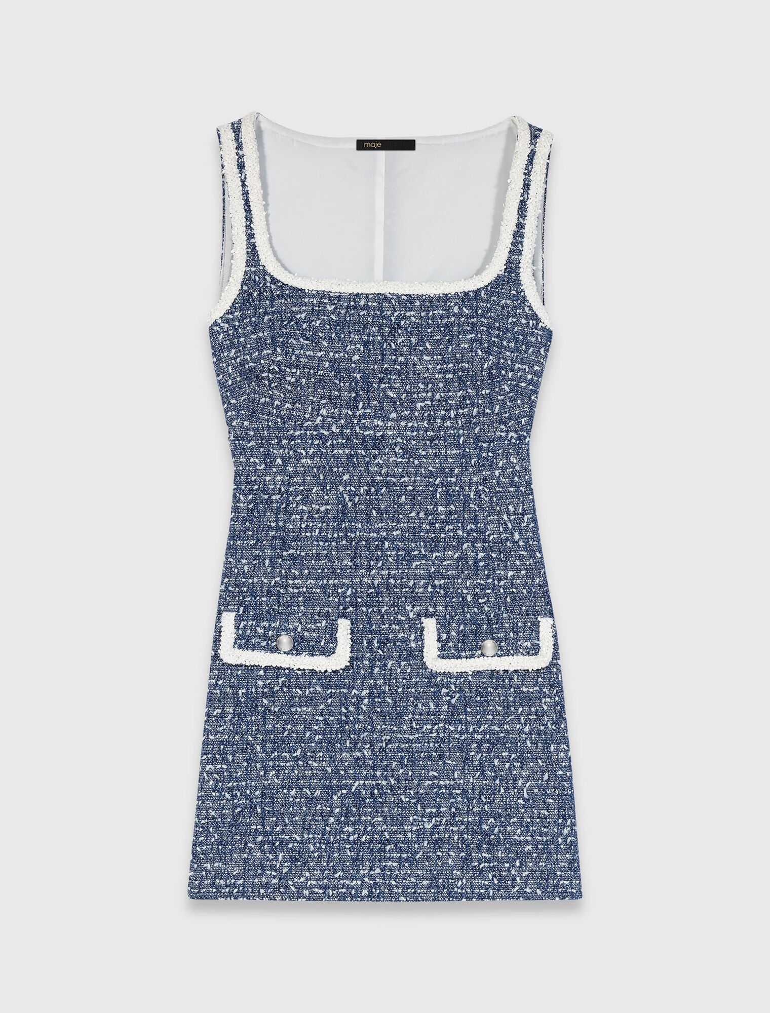 Maje - Đầm tweed ngắn