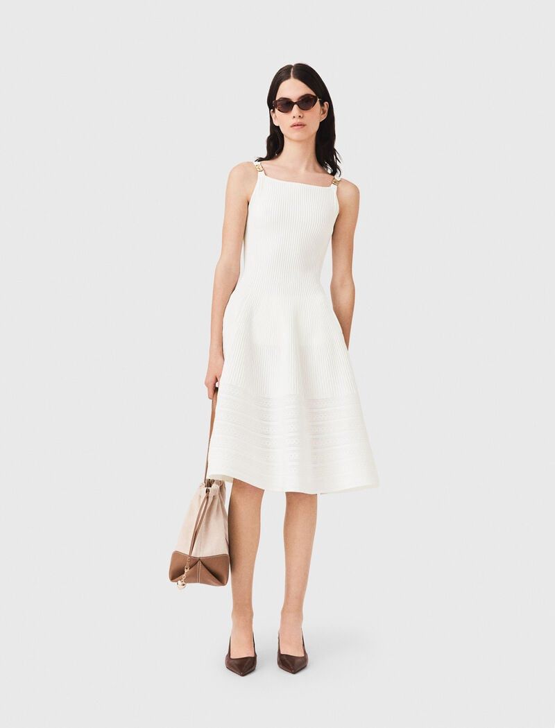 Maje - Đầm maxi dệt kim