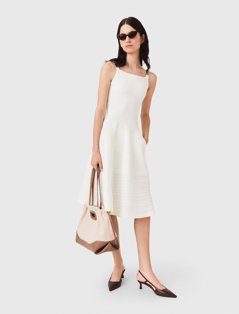 Maje - Đầm maxi dệt kim