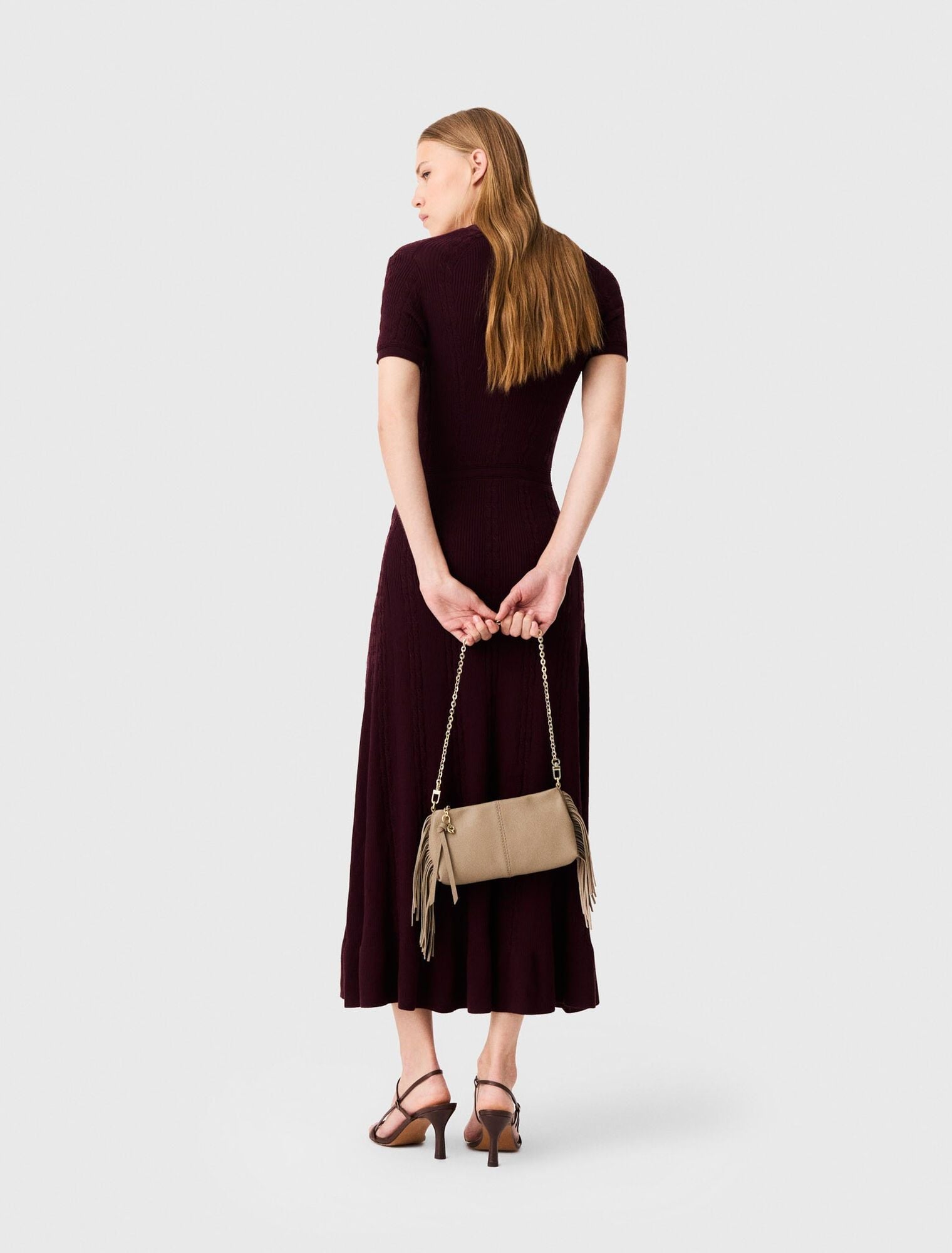 Đầm maxi dệt kim