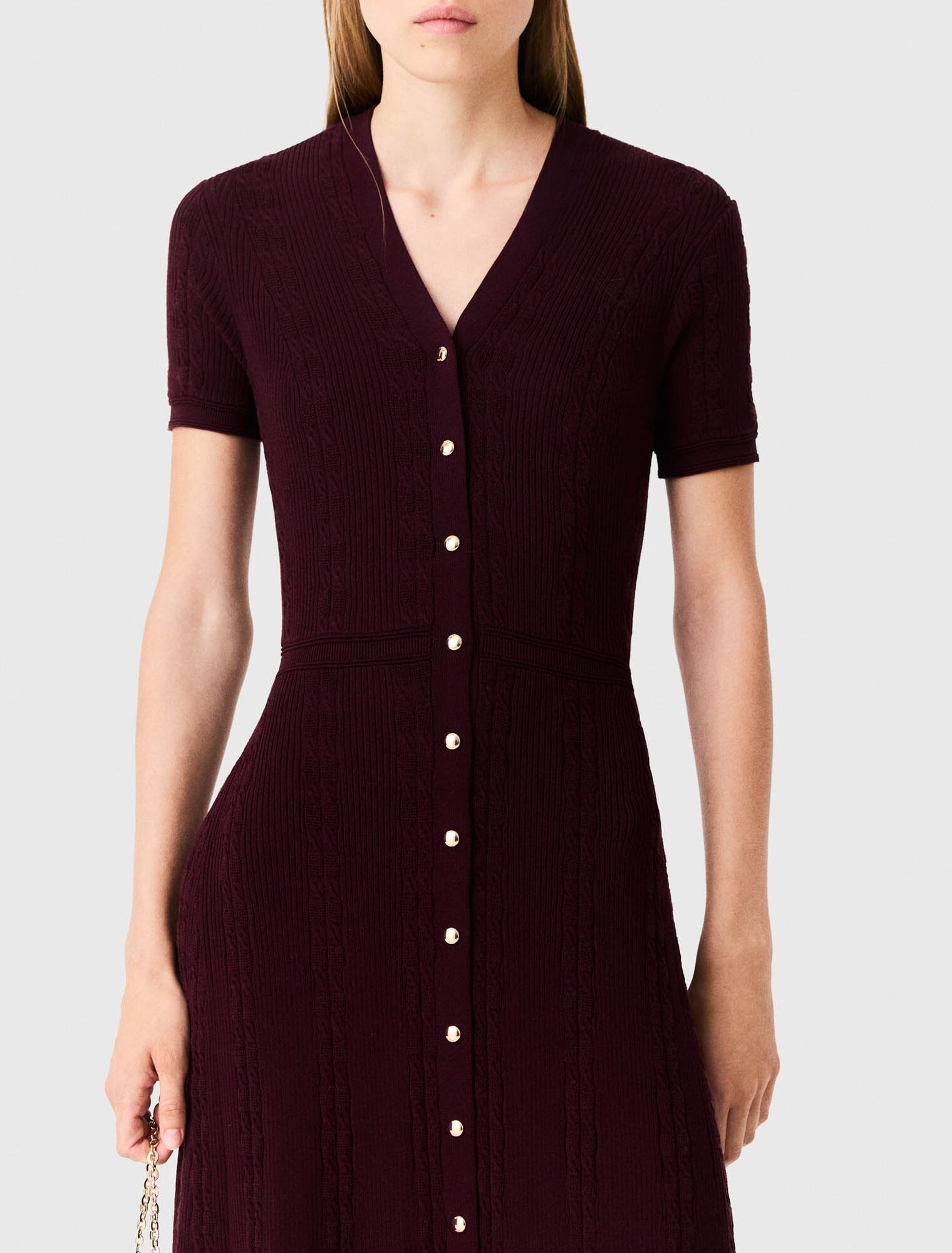 Đầm maxi dệt kim