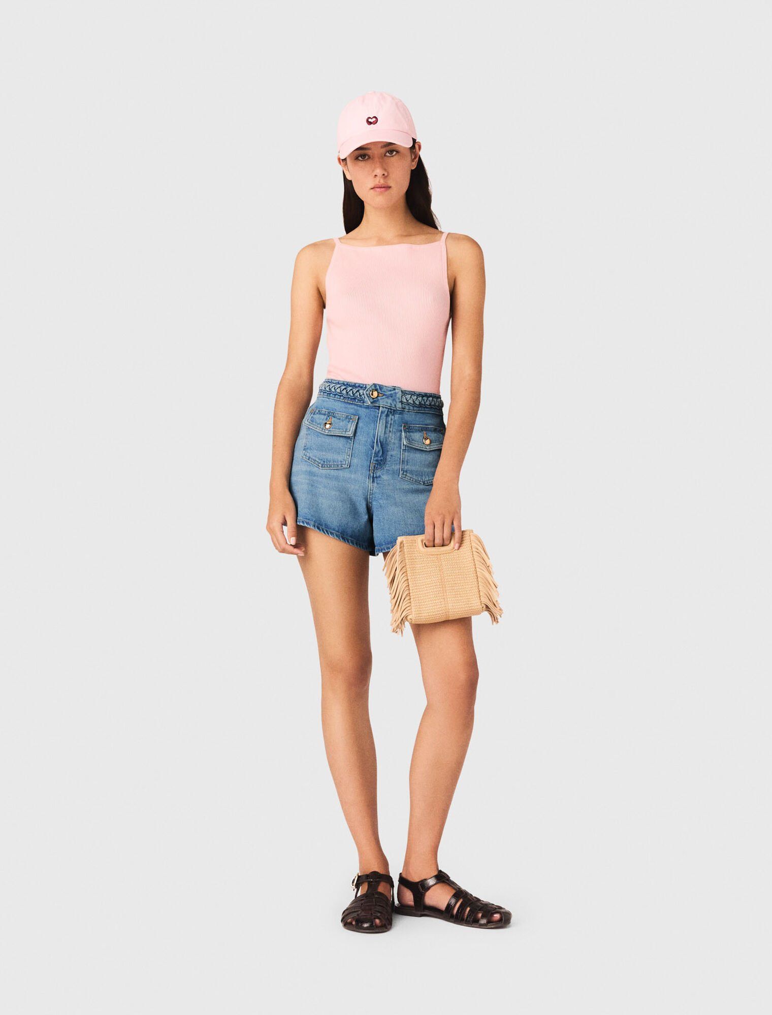 Quần short denim