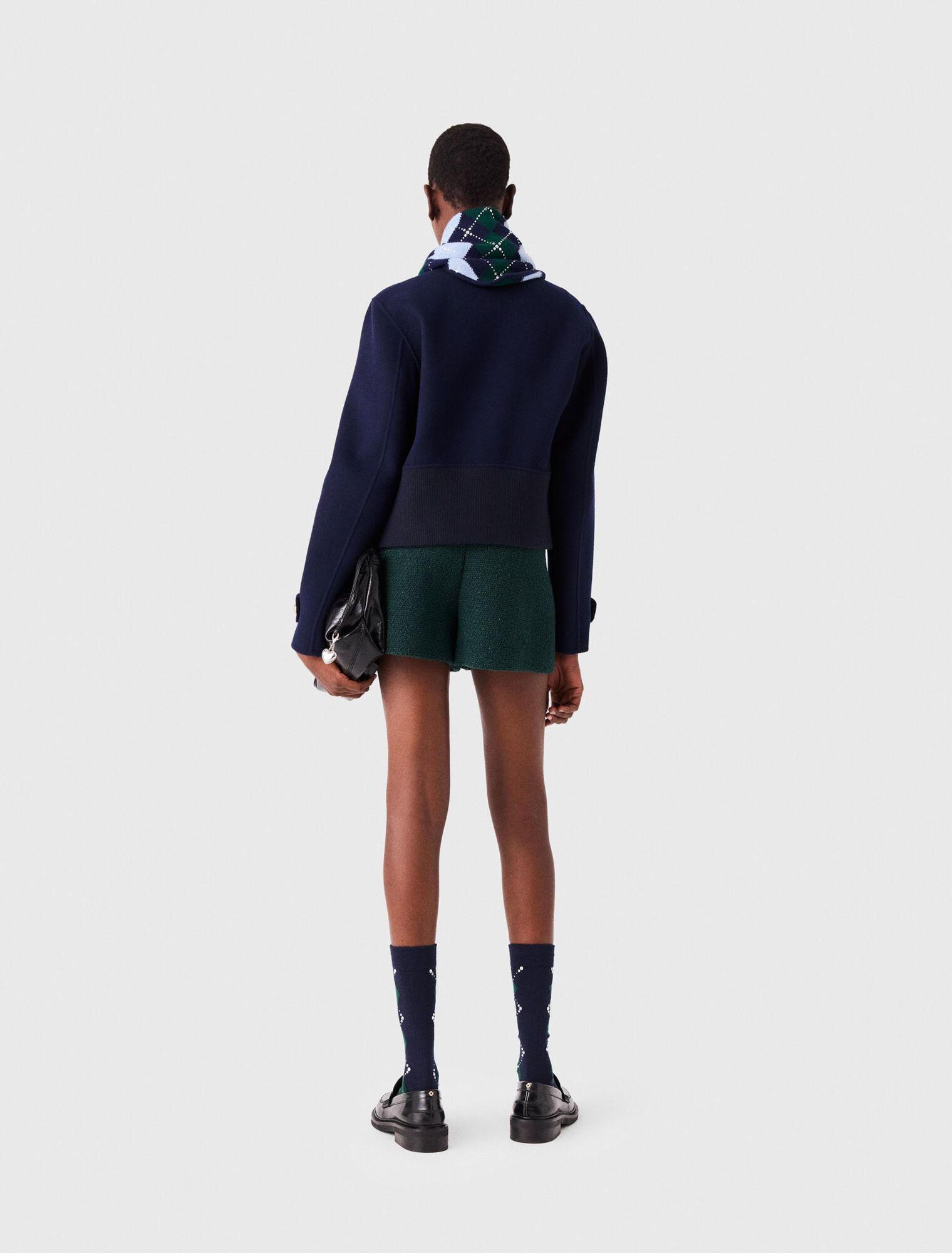 Maje - Quần short tweed