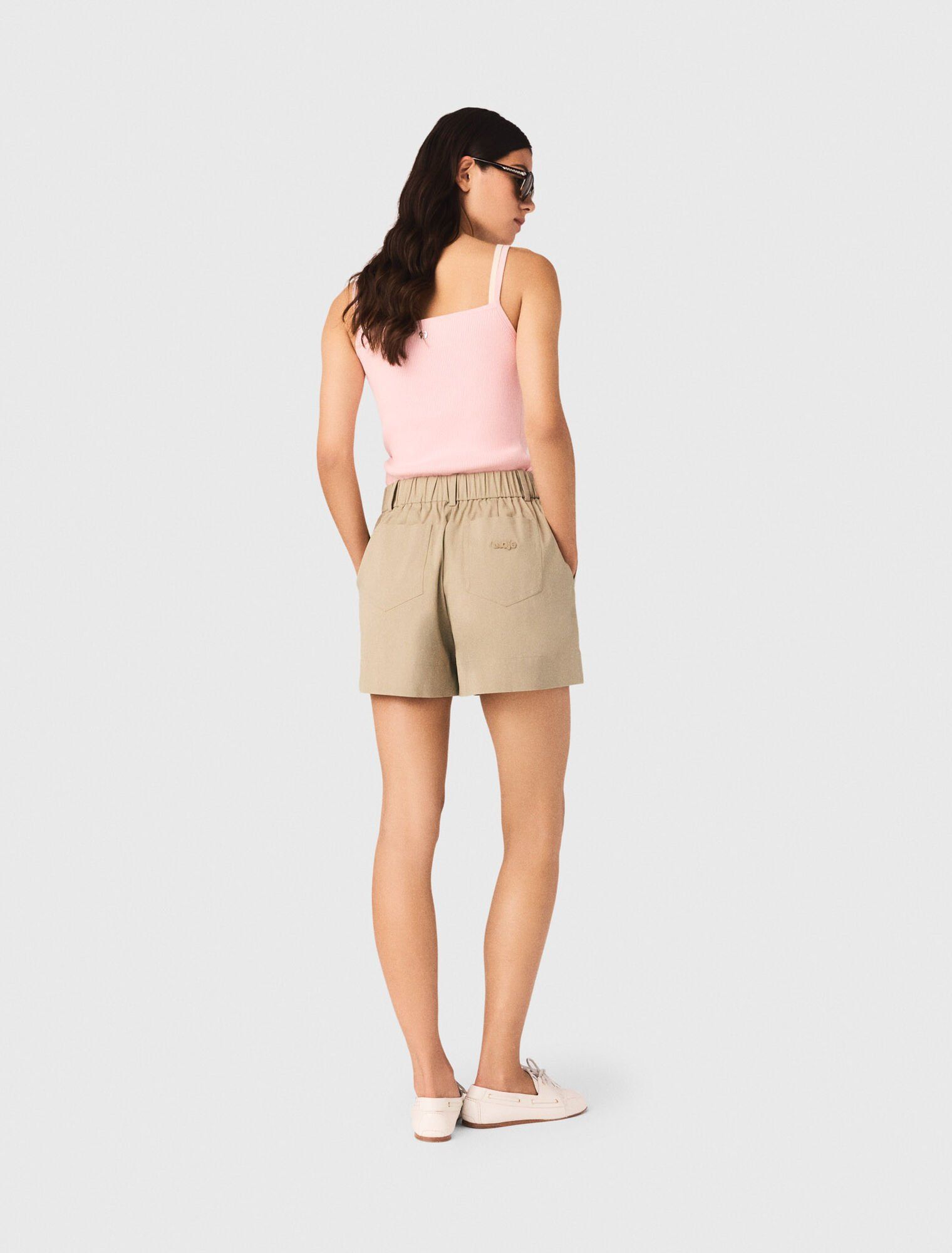 Maje - Áo tank top cổ vuông